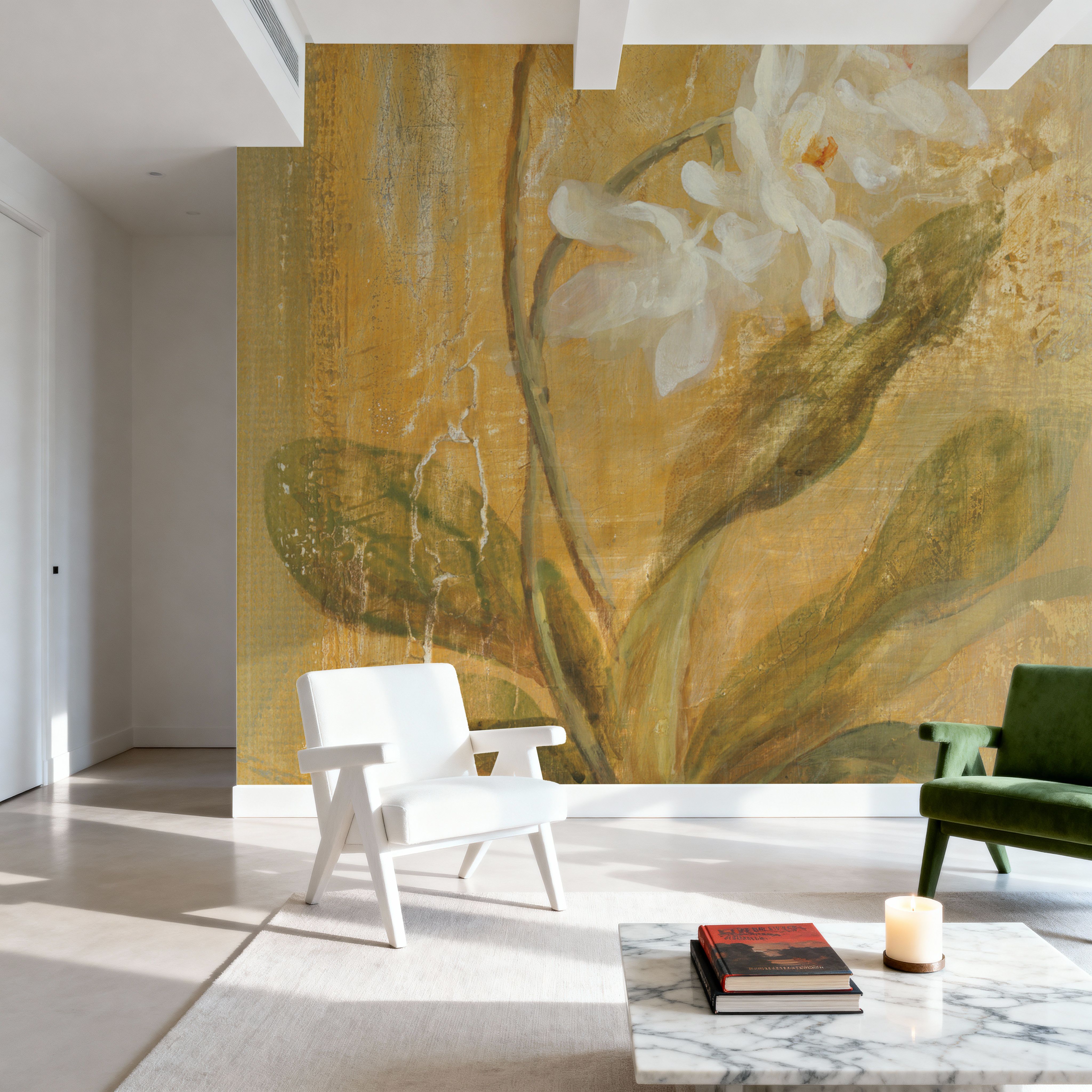 White Orchid Panel