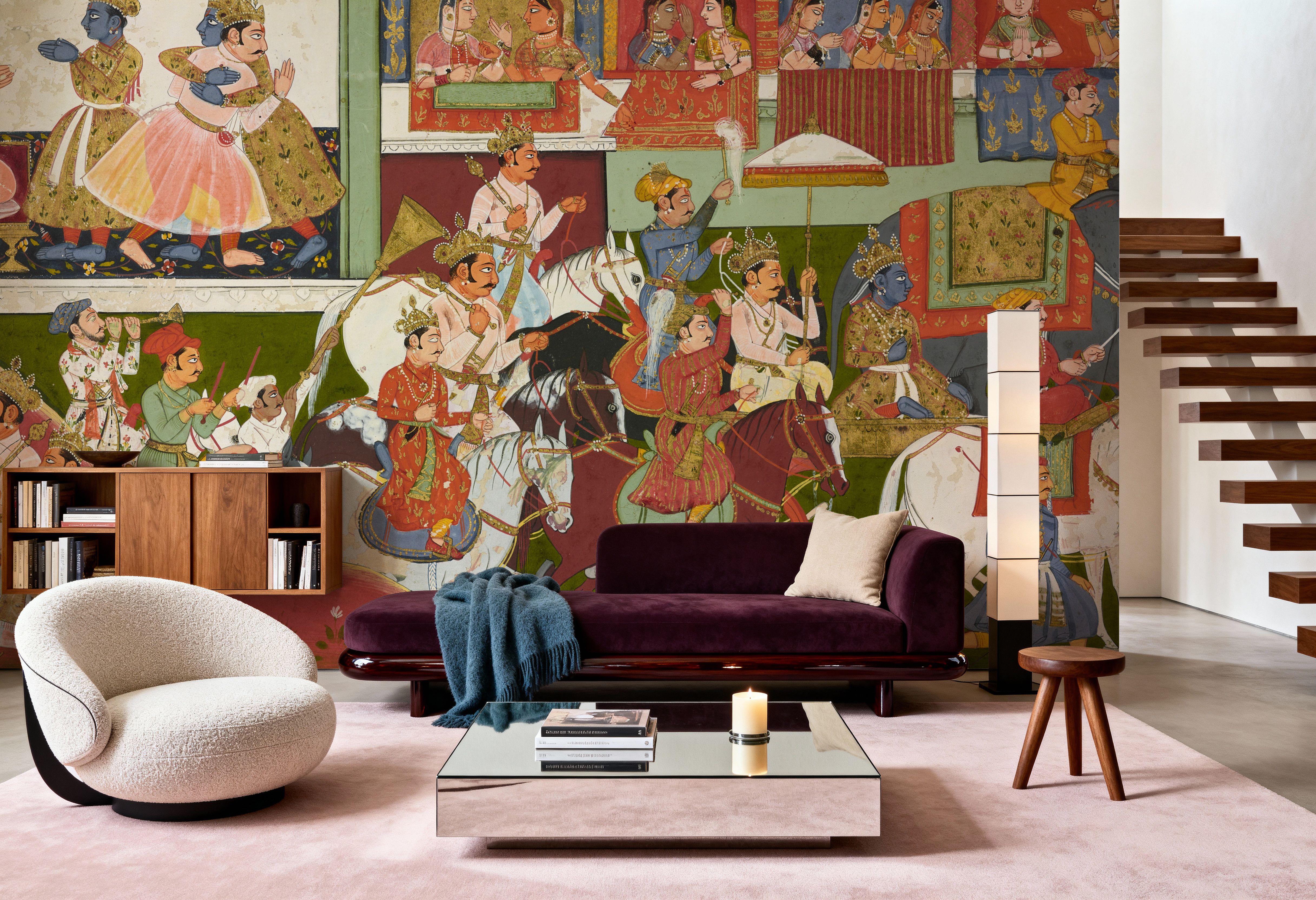 Krishna Bids Farewell