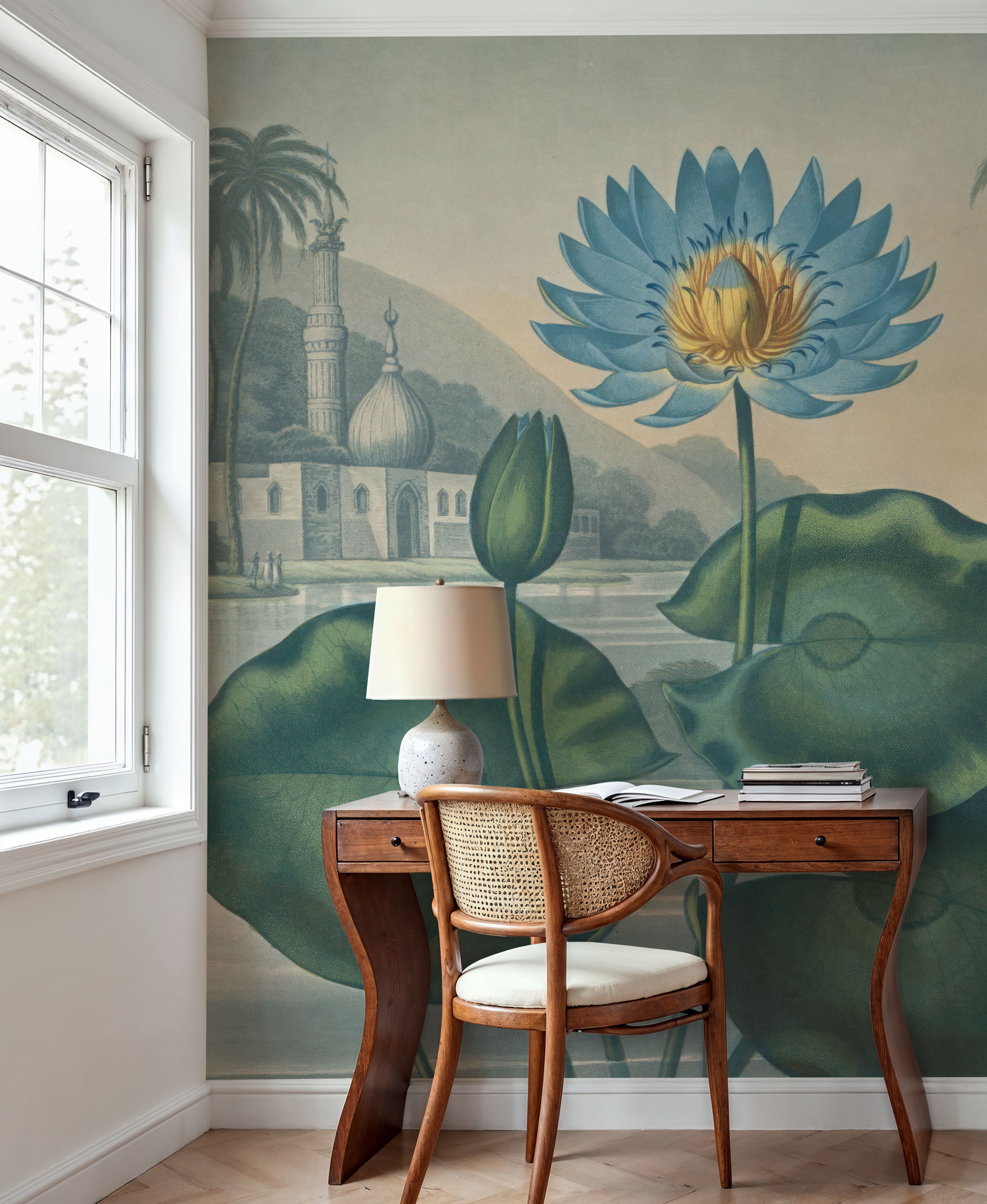 The Blue Egyptian Water Lily