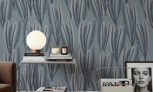Palm on Grey