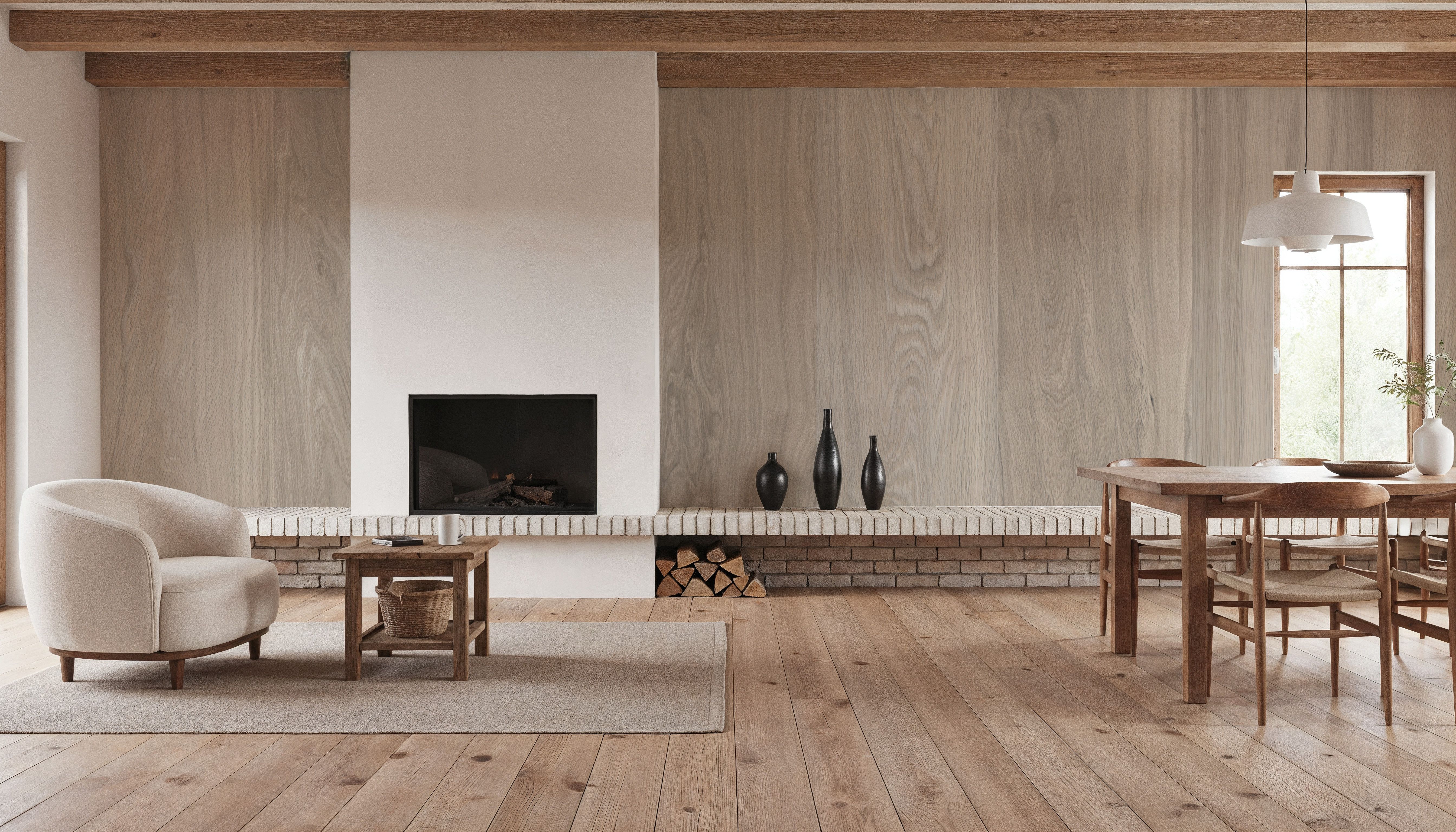 Grain Clad, White Wash