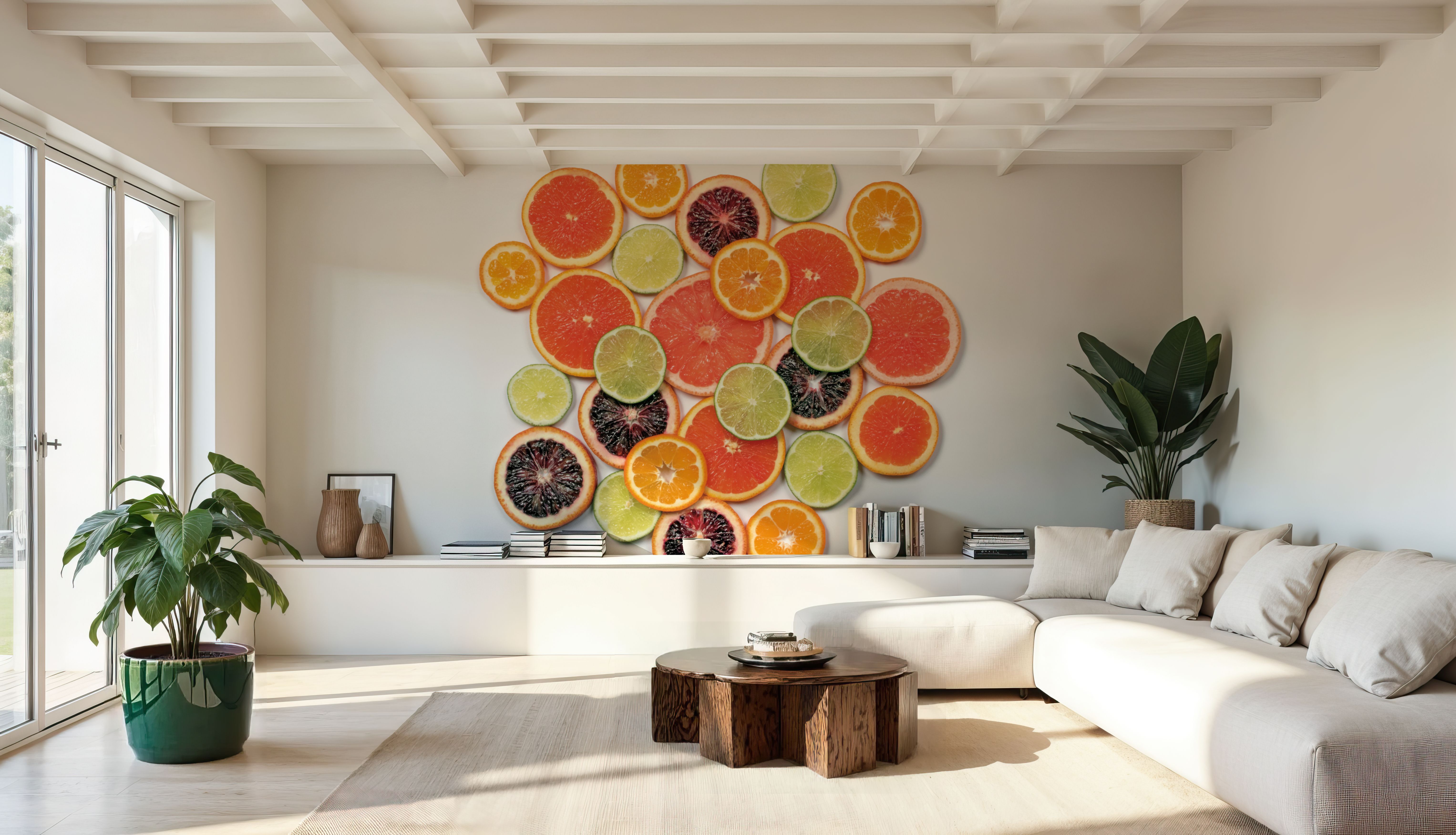 Sunny Citrus III, Wallpaper