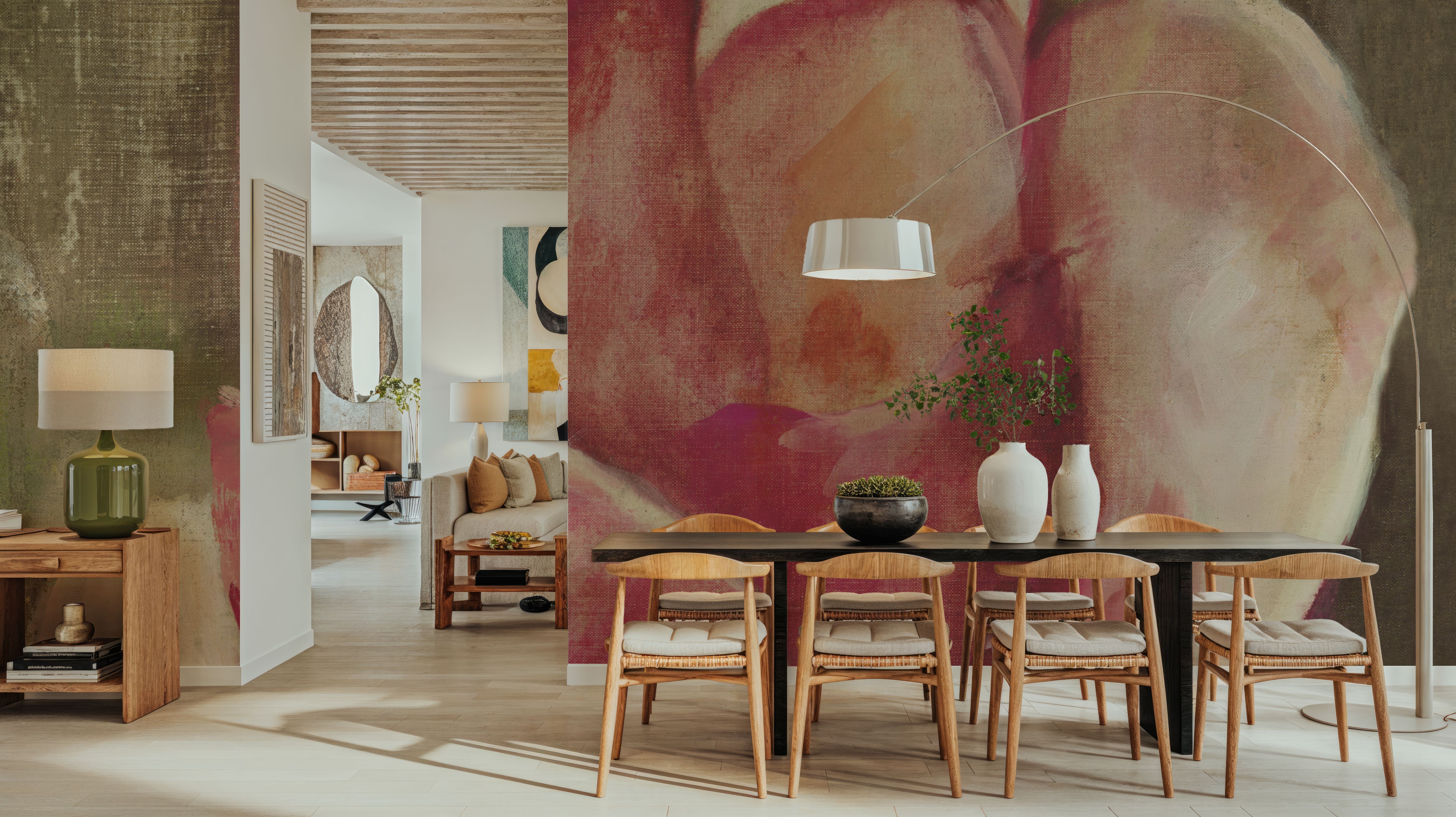 Pink Blossom on Canvas