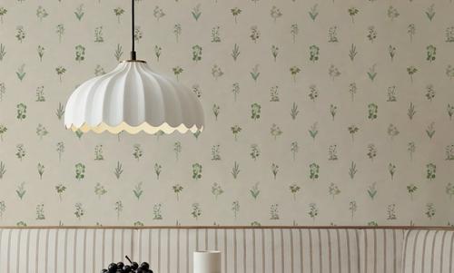 Nordic Flora Ivory, Cream