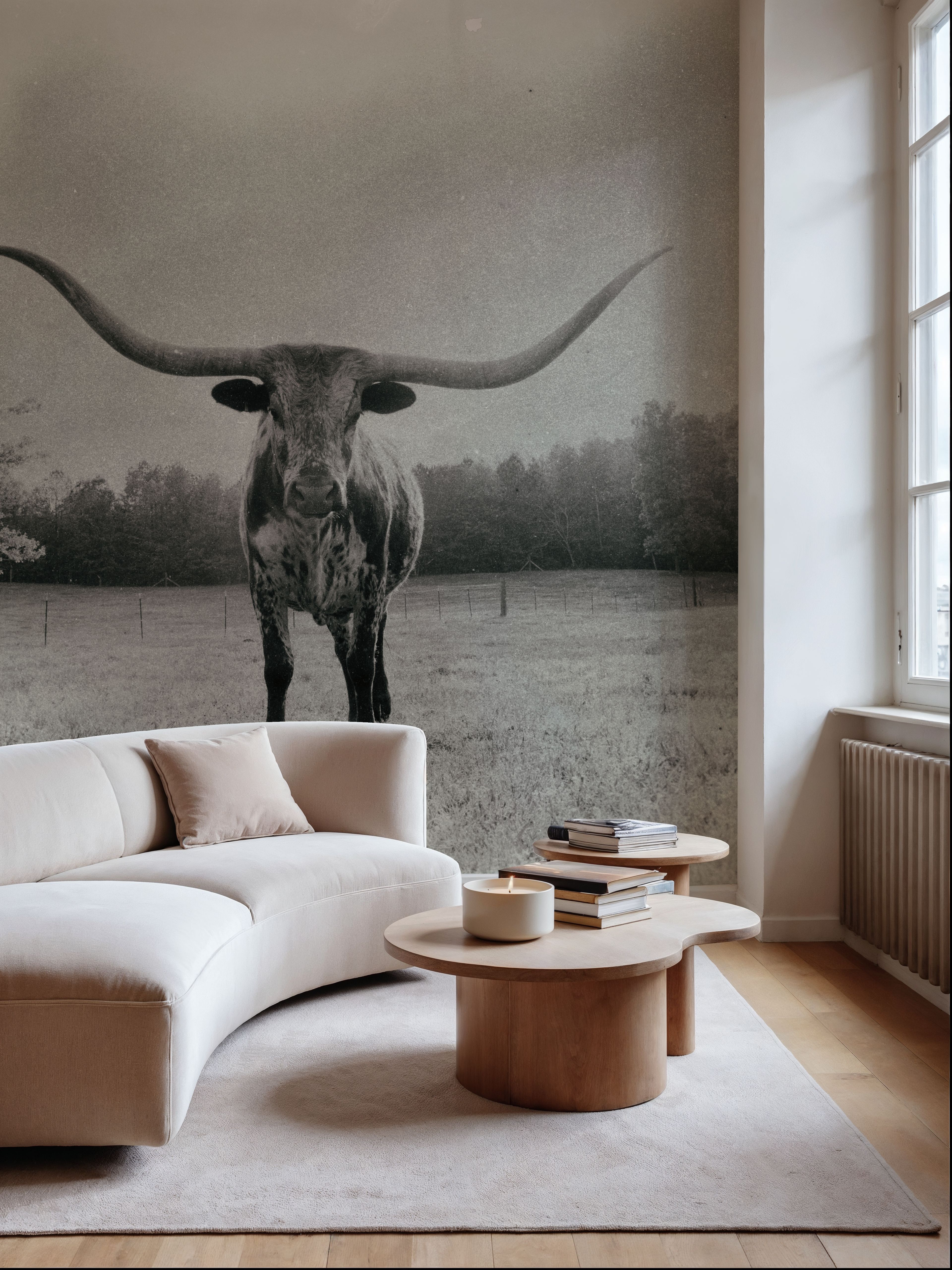 Longhorn Backlit Aged