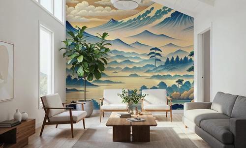 Ukiyo-e Mountains