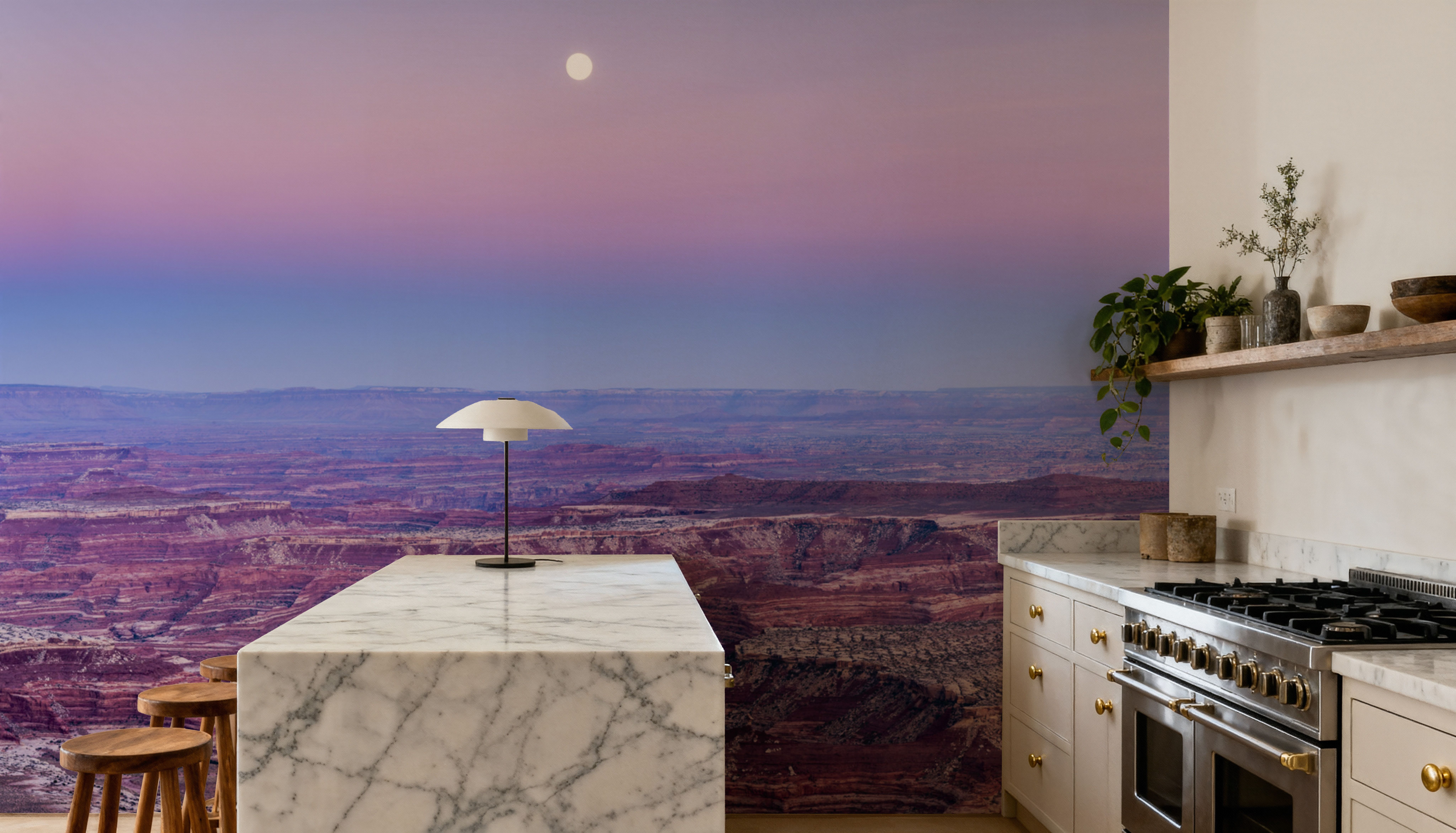 Moonlit Canyon Serenity