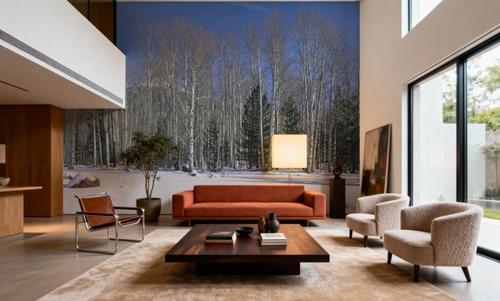 Aspen Winter Grove