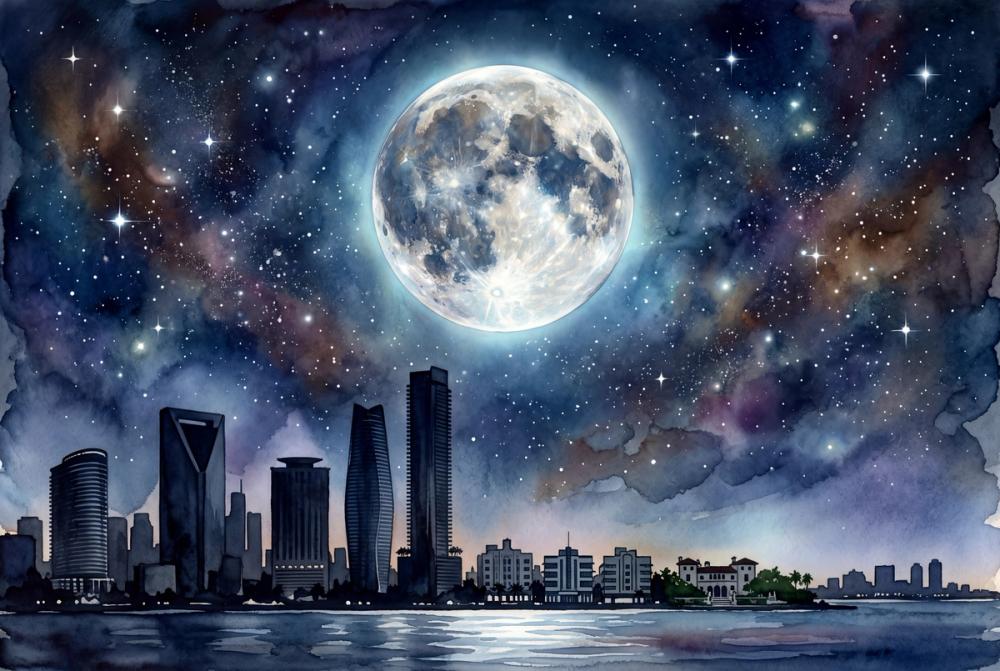 Miami - Powerful Moon Series