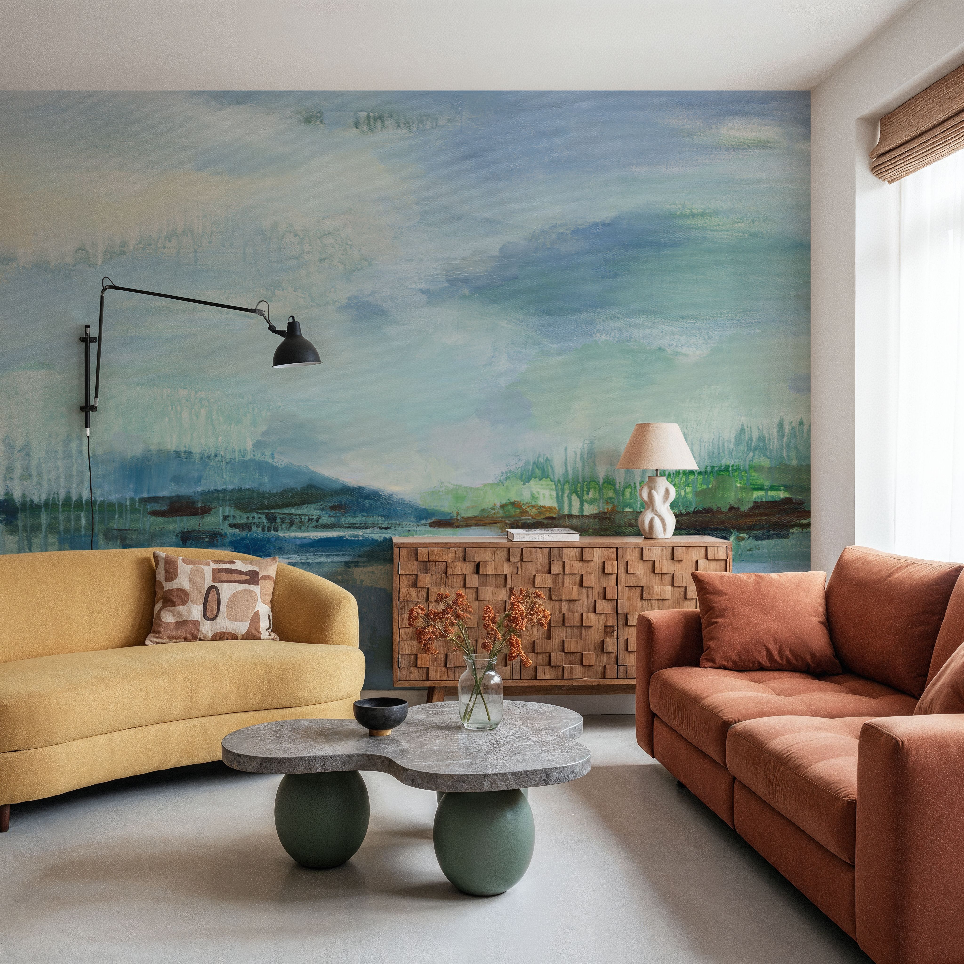 Rain over the Lagoon