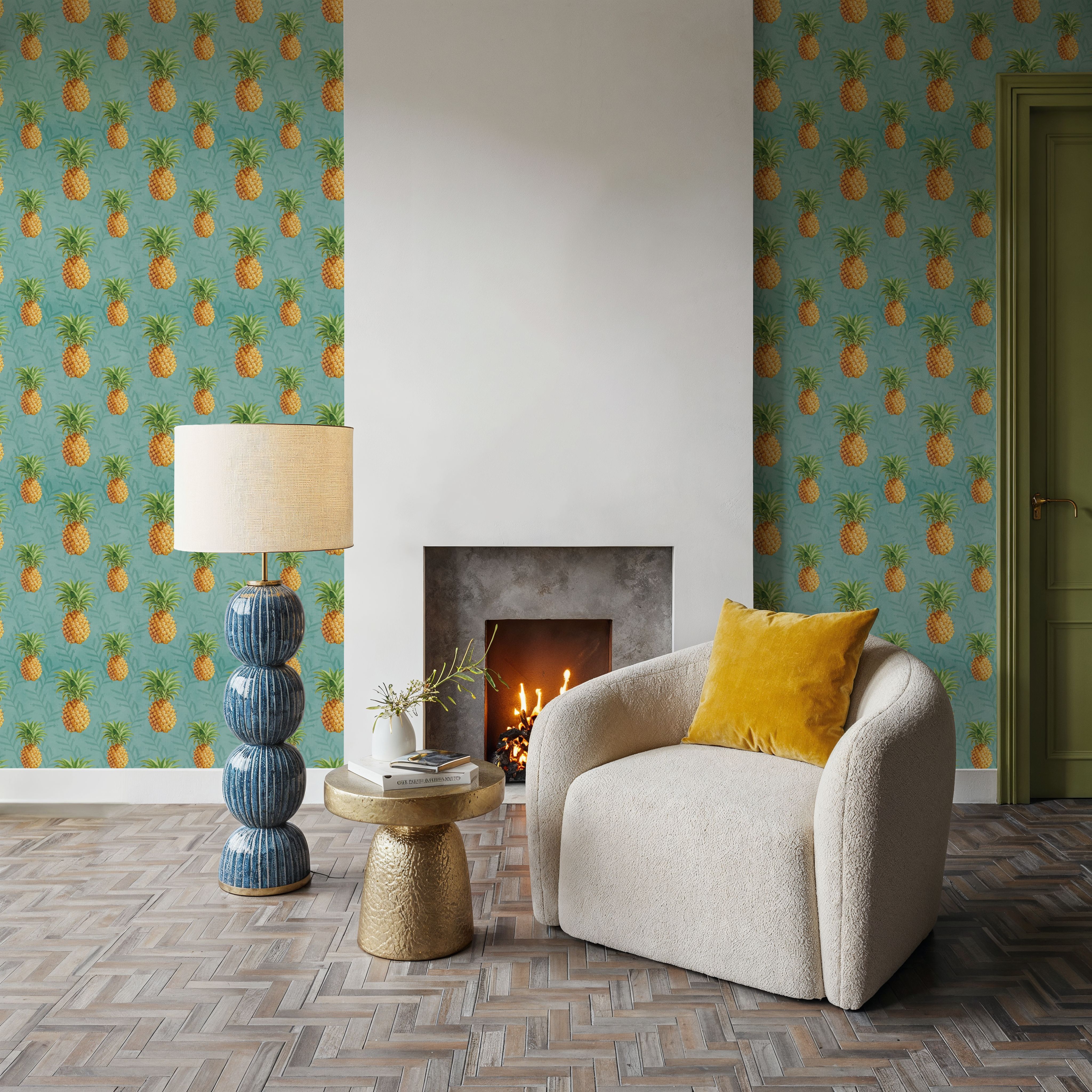 Pineapple Paradise Turqouise