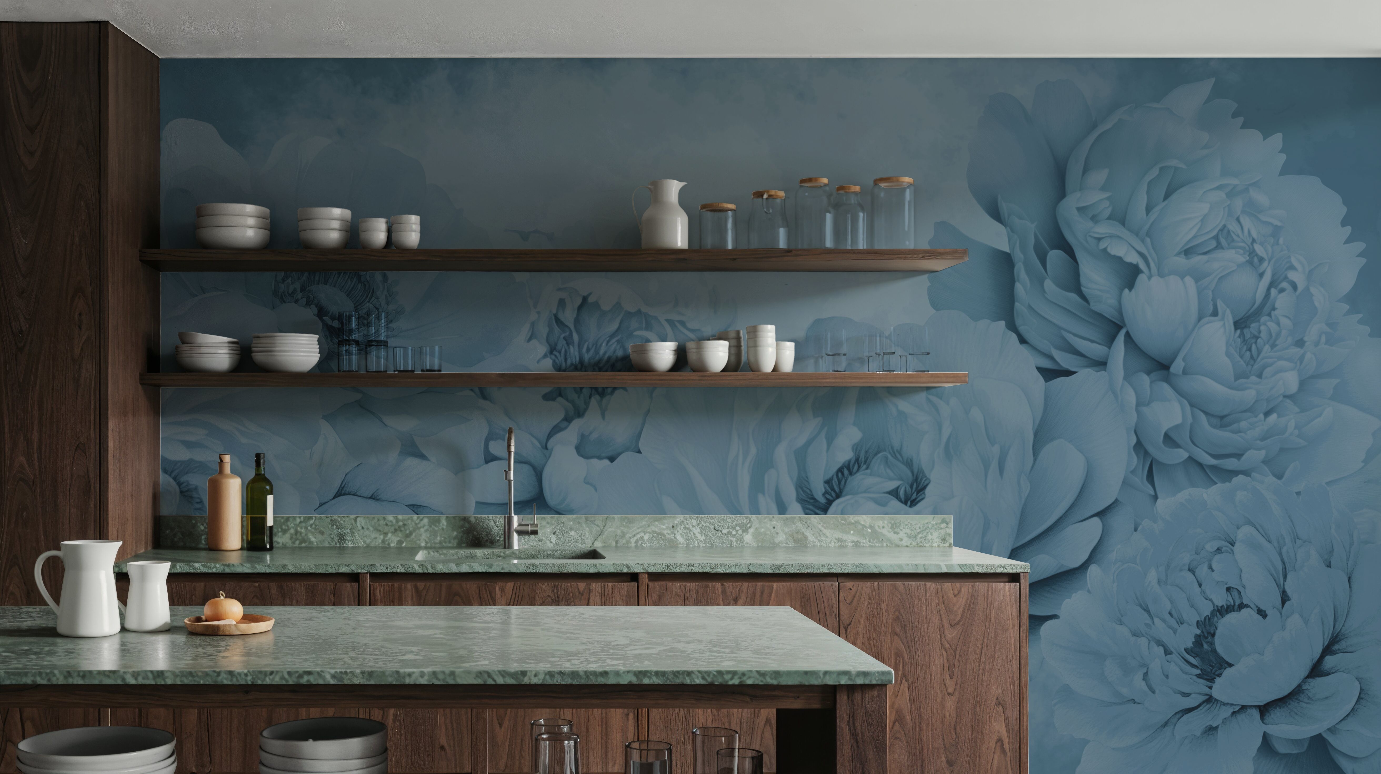 Transcendent Peony, French Blue