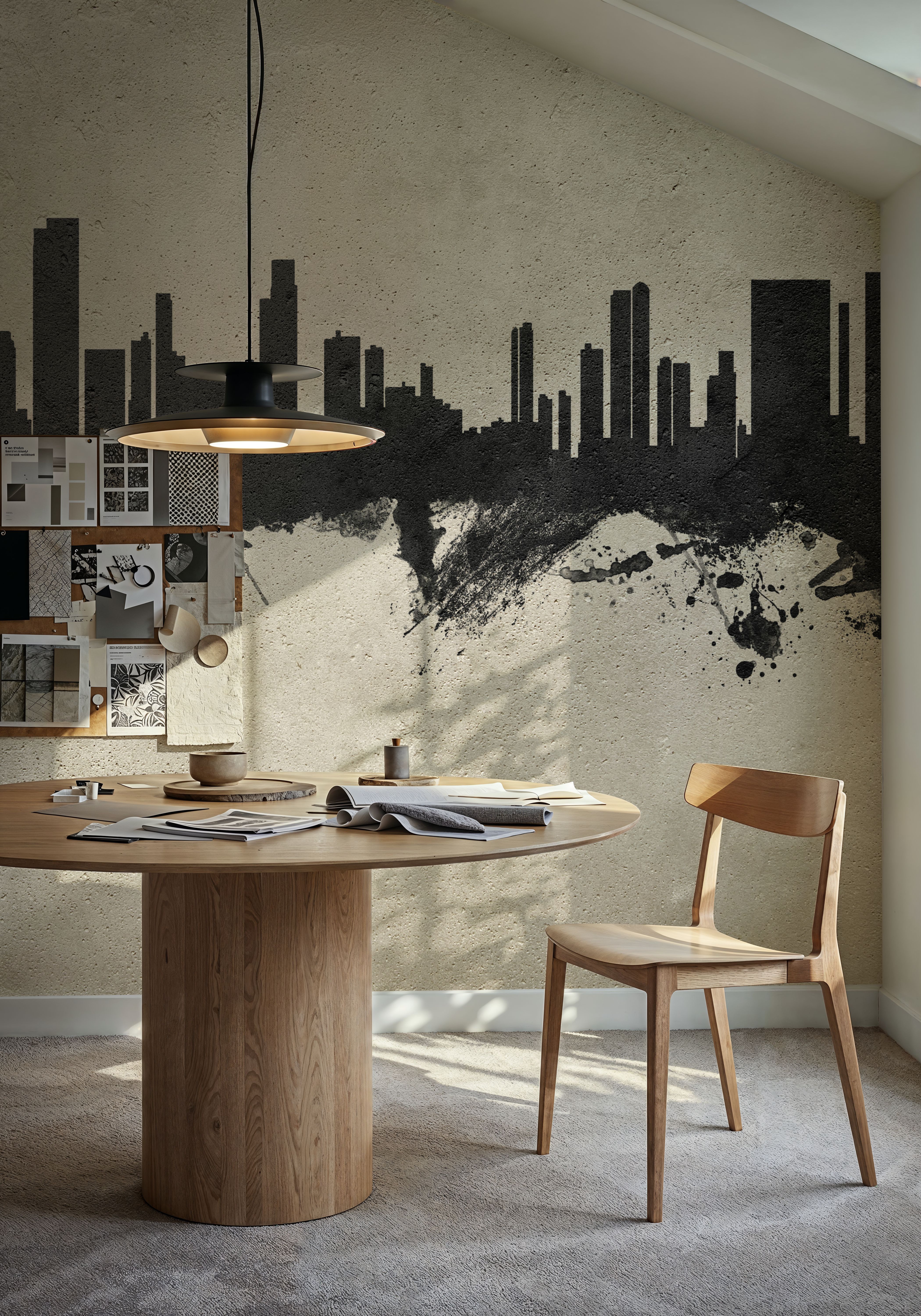 Honolulu Hawaii Skyline Concrete