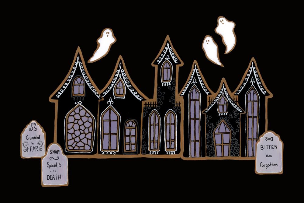 Spooky Gingerbread Manor V