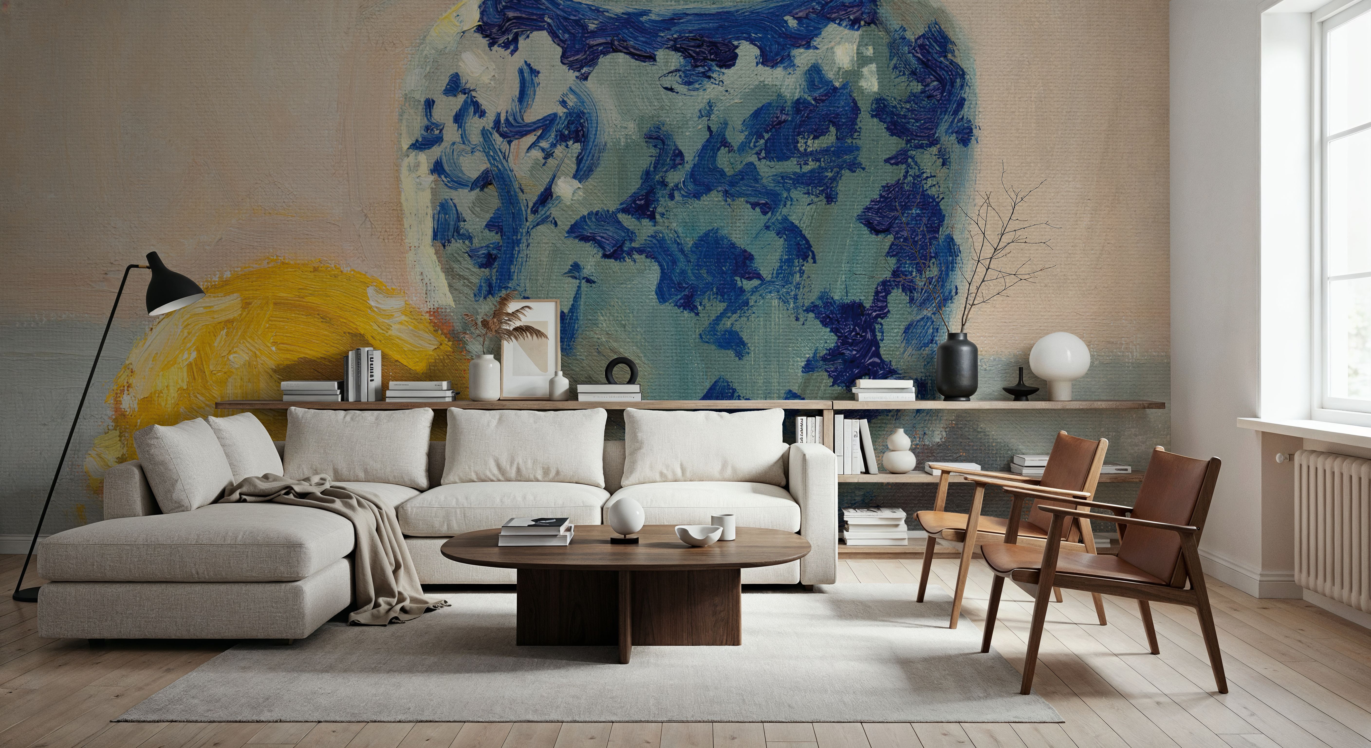 Lemon with Chinoiserie Pot