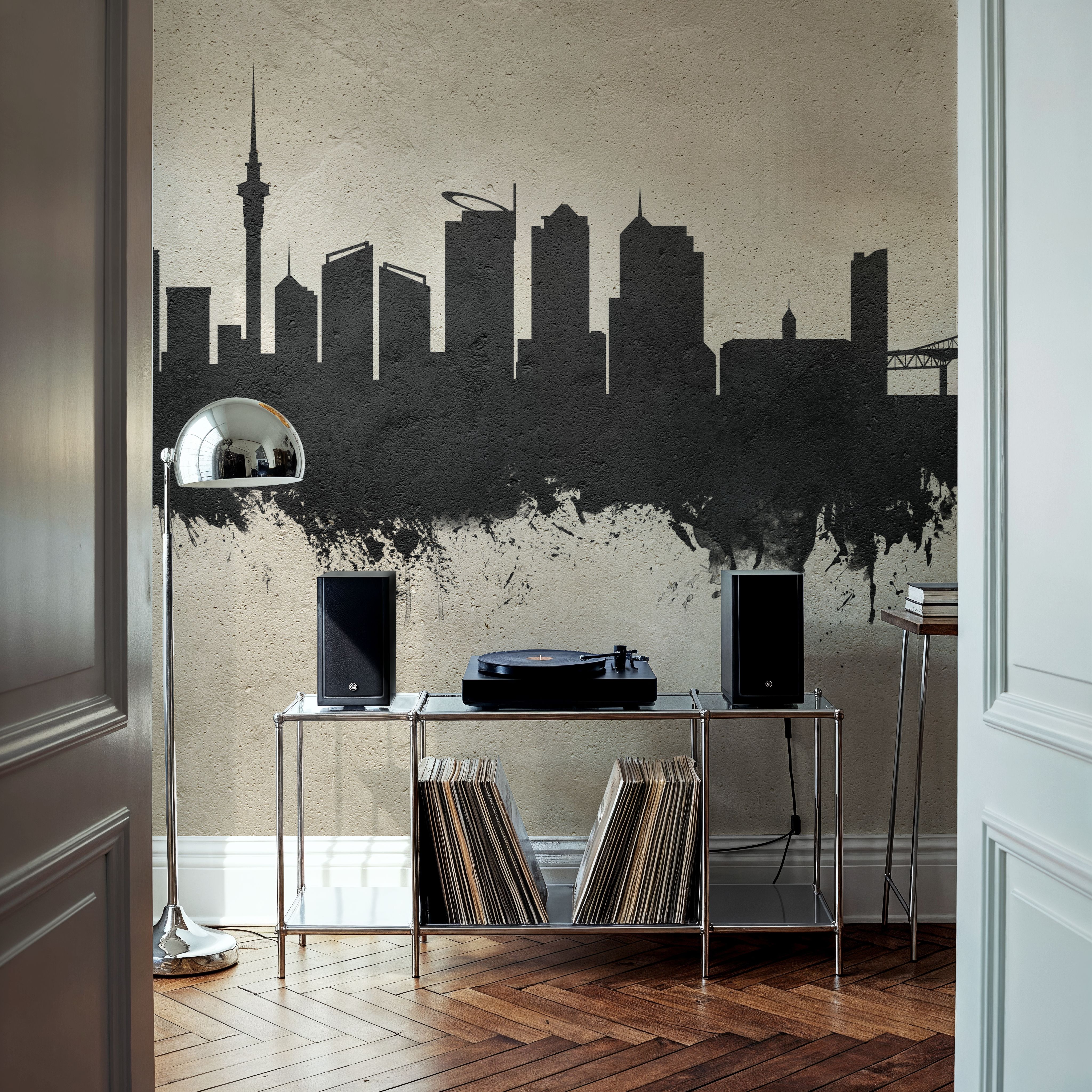 Auckland New Zeeland Skyline Concrete