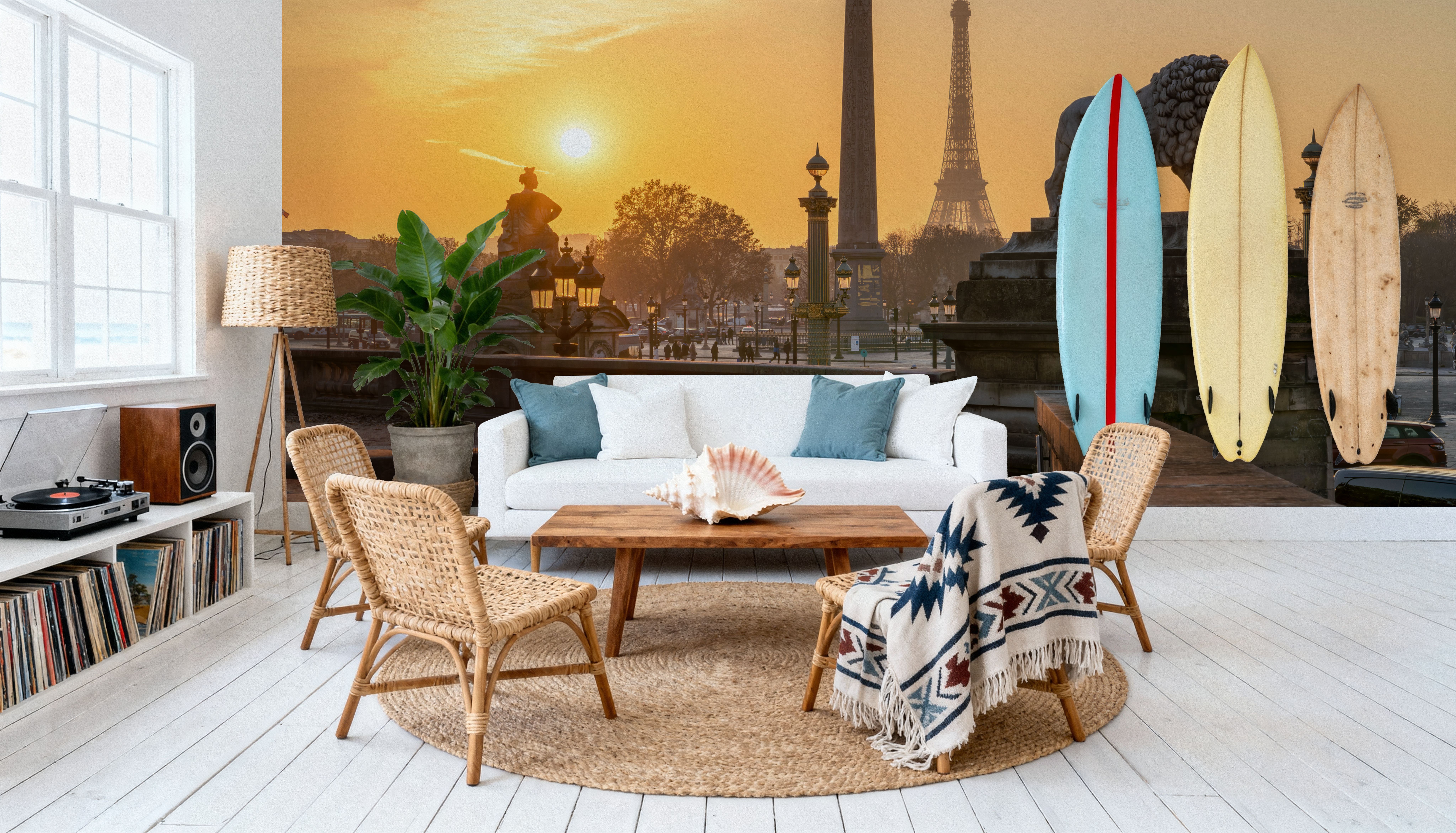 Place de la Concorde at Sunset