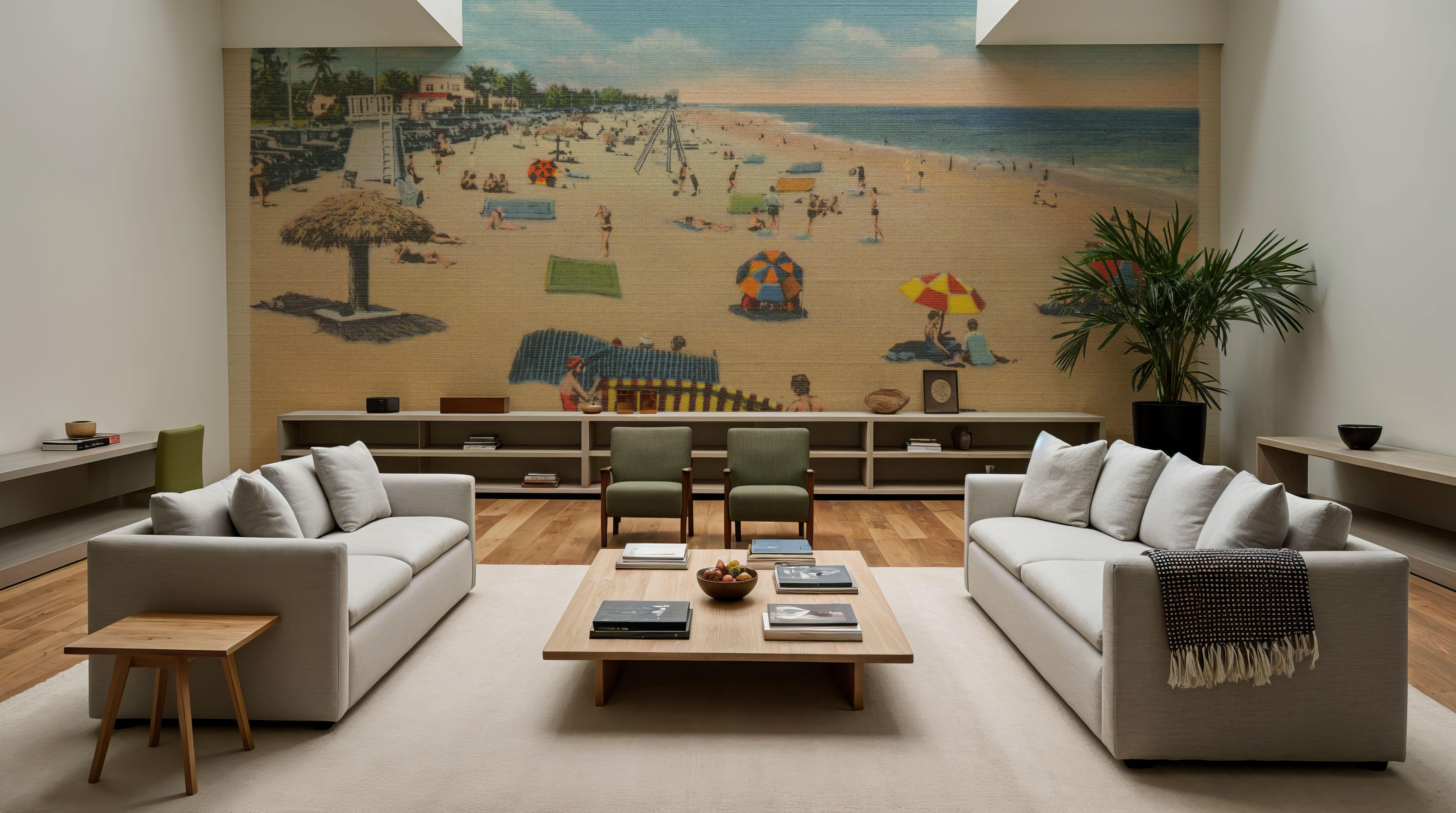 Miami Beach Postcard II - Screenprint