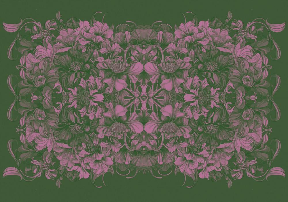 Scandi Flower Ceiling VI