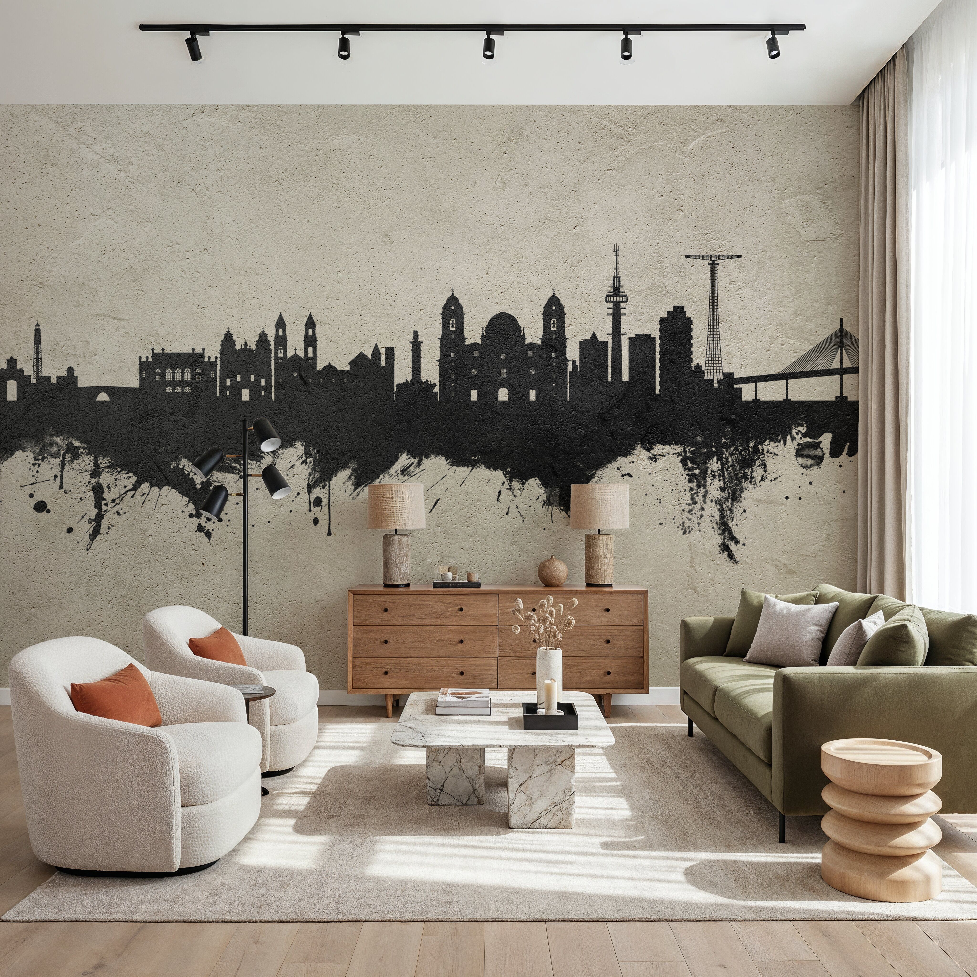 Cádiz Spain Skyline Concrete