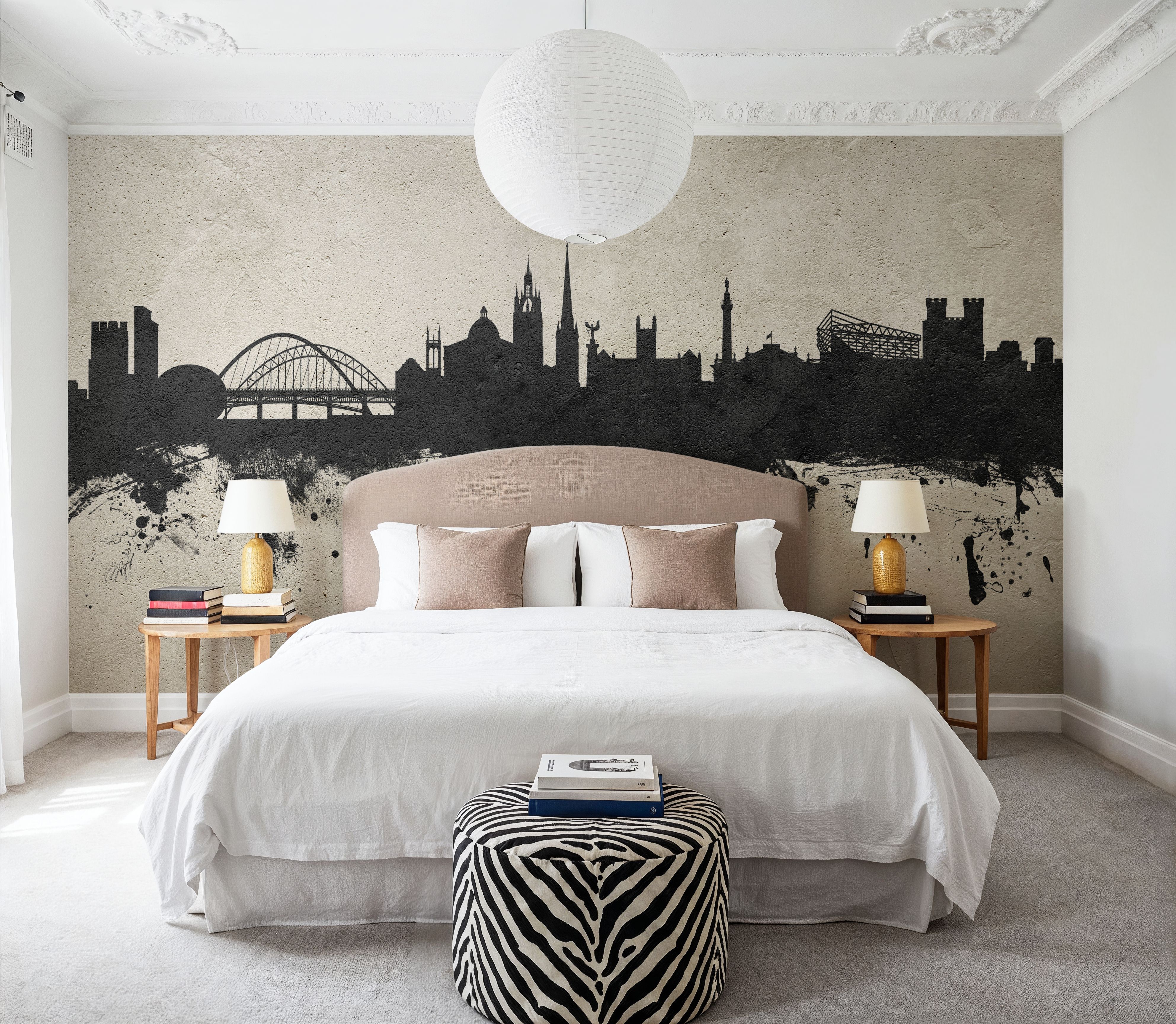 Newcastle England Skyline Concrete