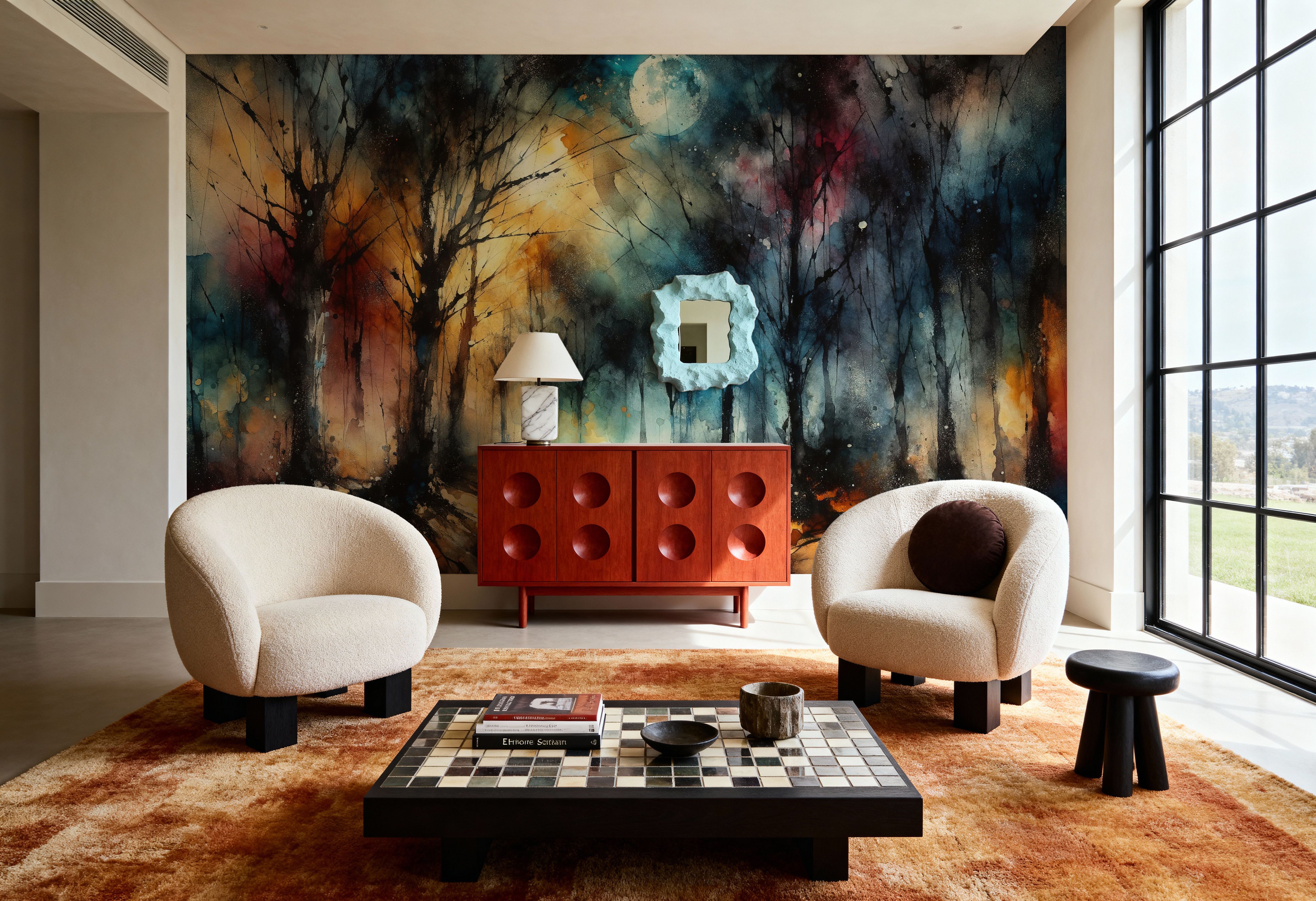 Moonlit Enchanted Forest