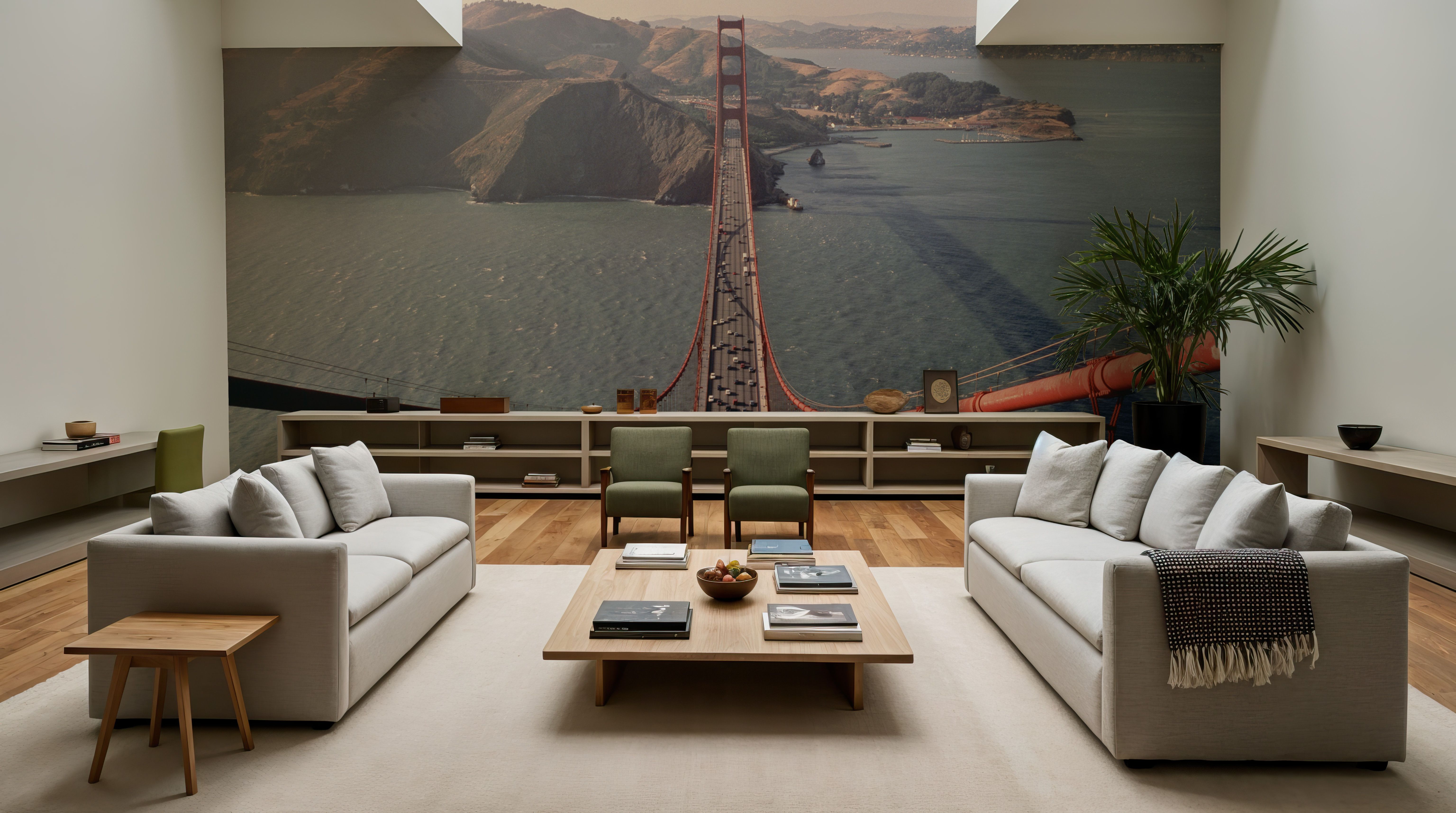 Golden Gate From Above, Tapeten