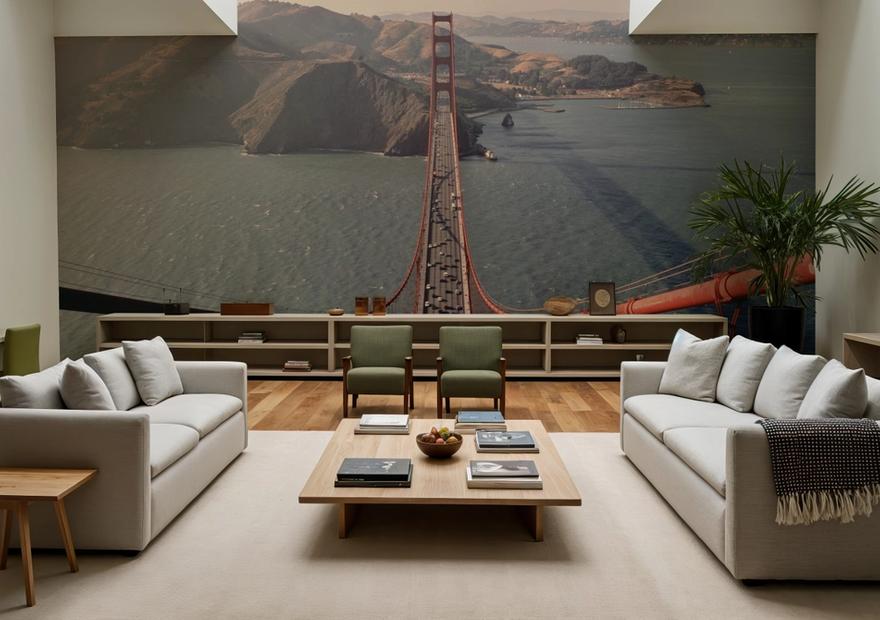 Golden Gate From Above