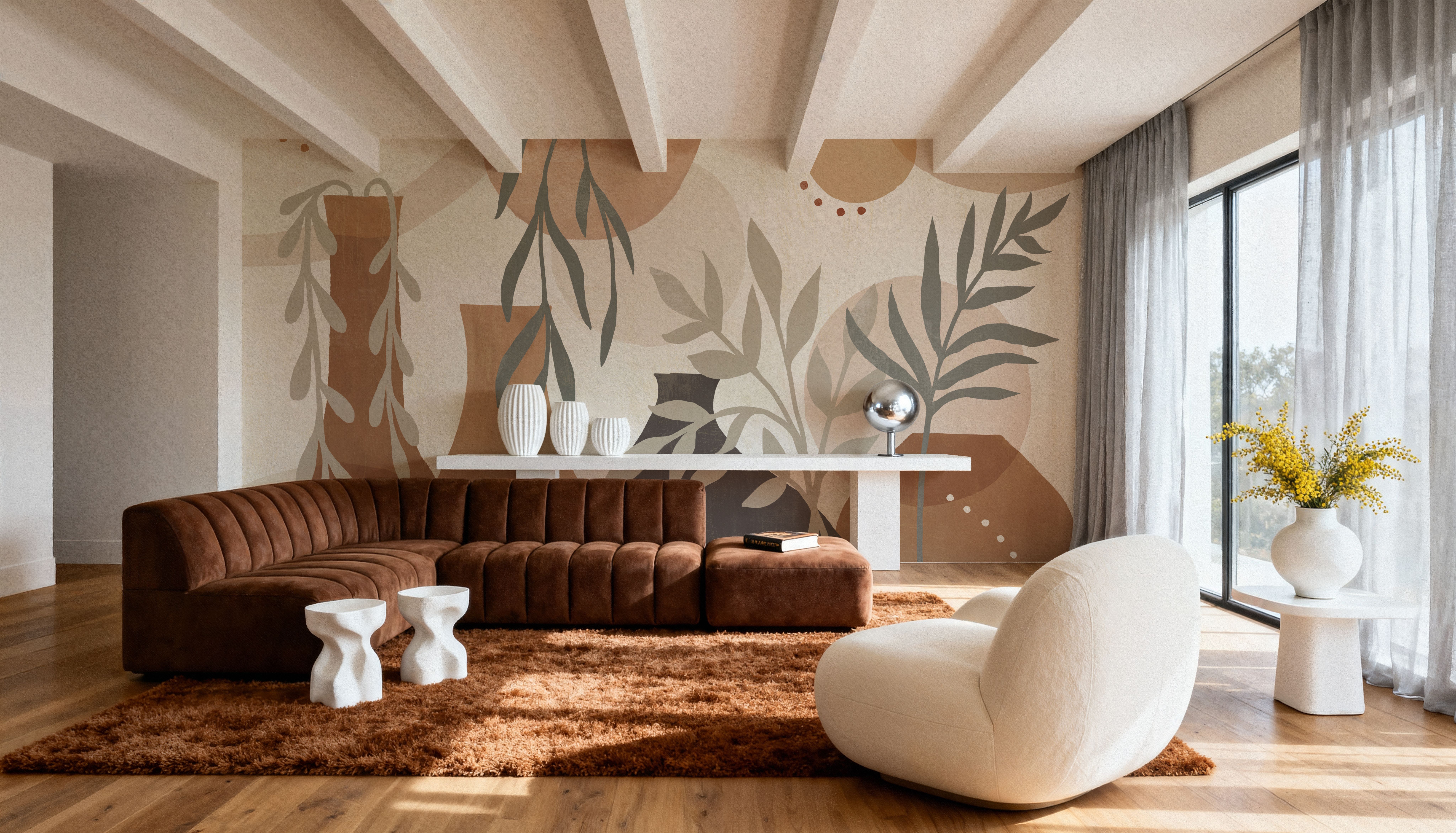 Forms and Botanics, Wallpaper