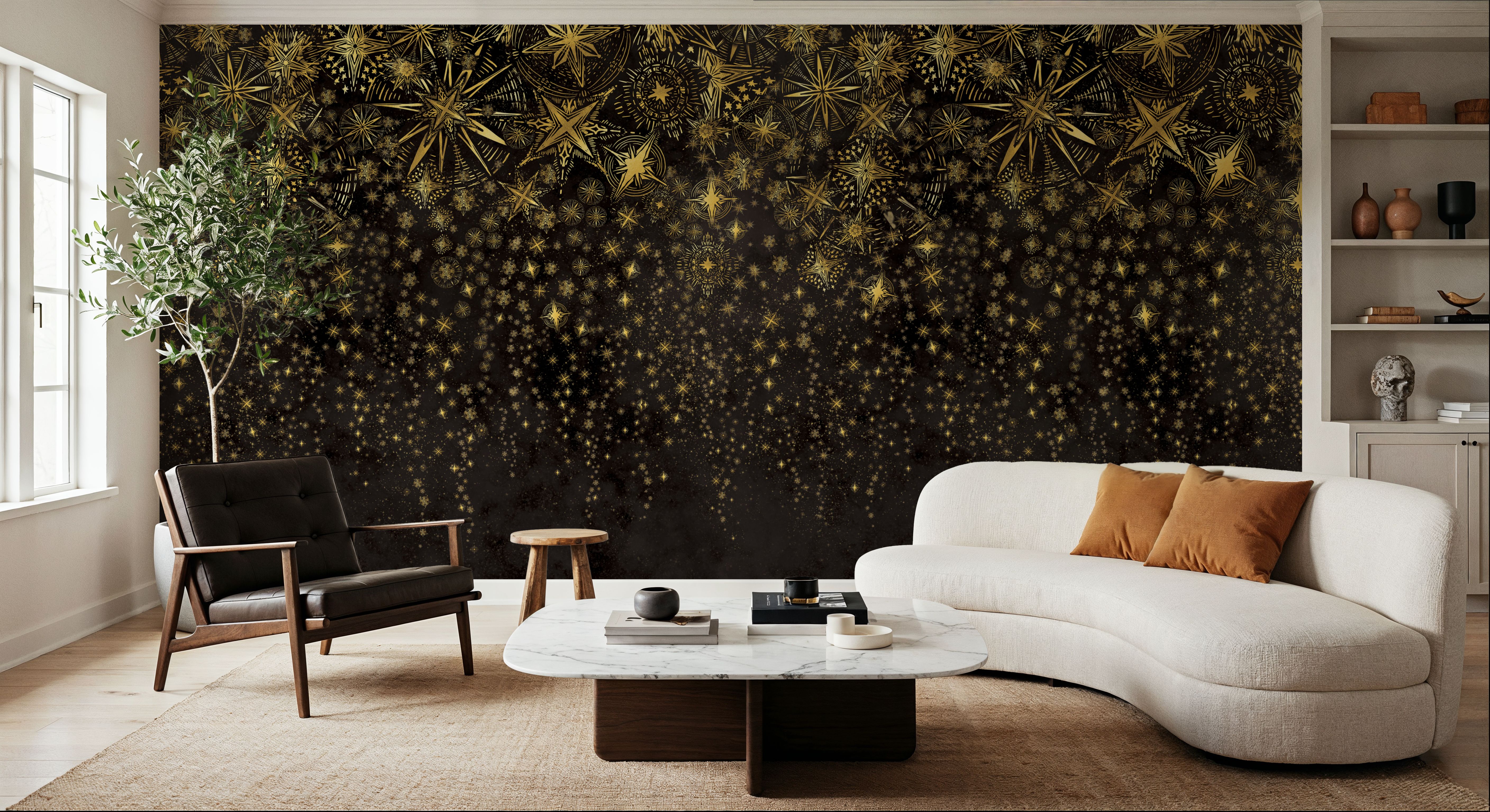 Celestial Dreams Bright Black