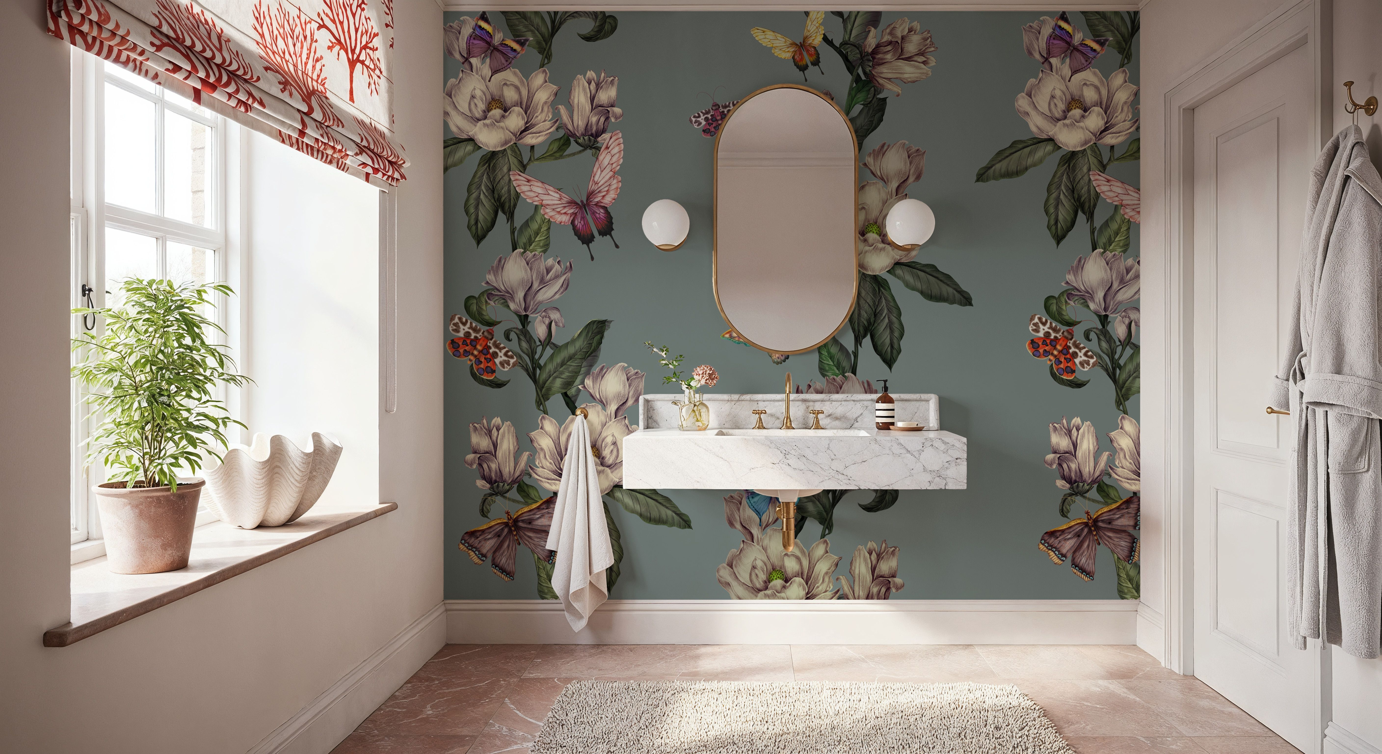 Magnolia Nectar, Dusty Green Blue