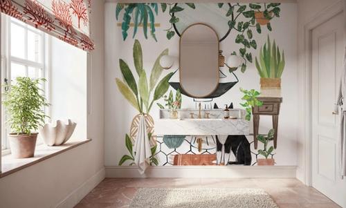 Urban Jungle Bath I Pet