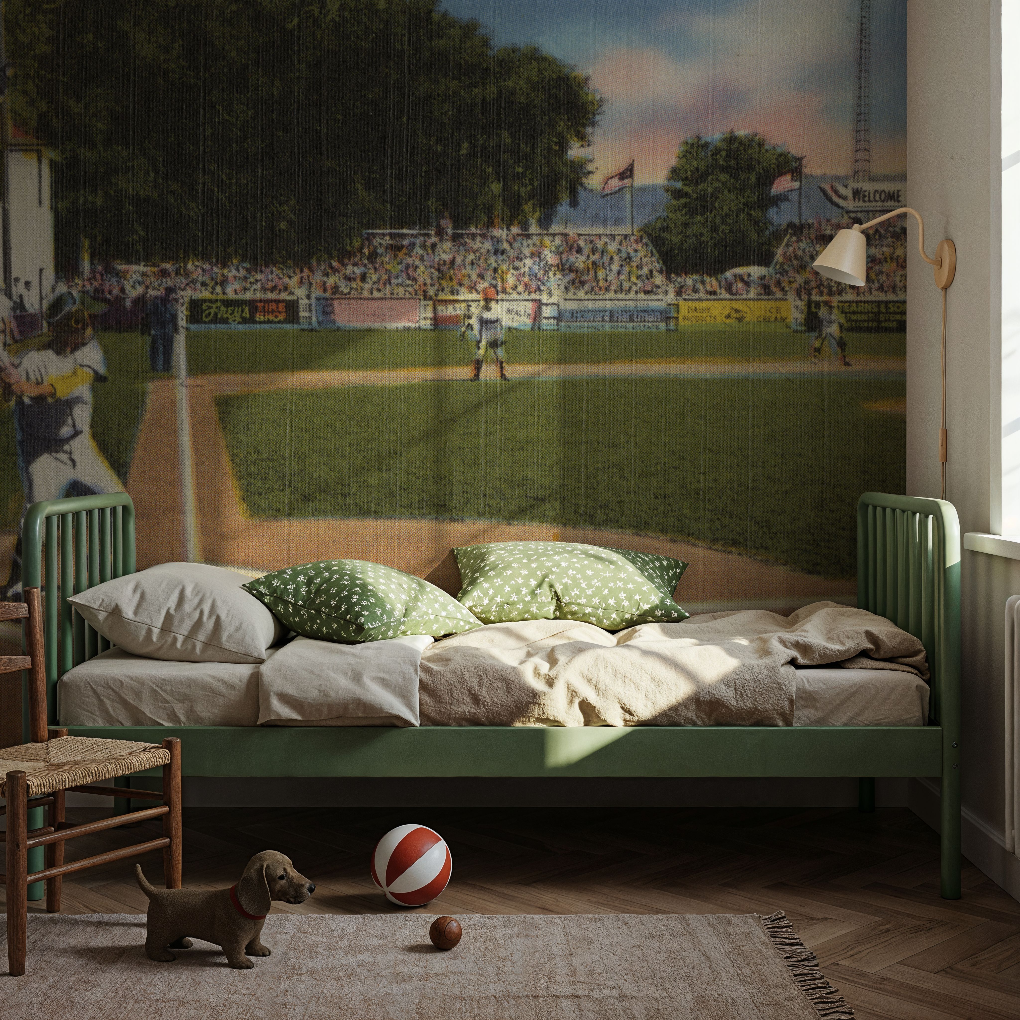 Greetings from Little League - Screenprint Postcard