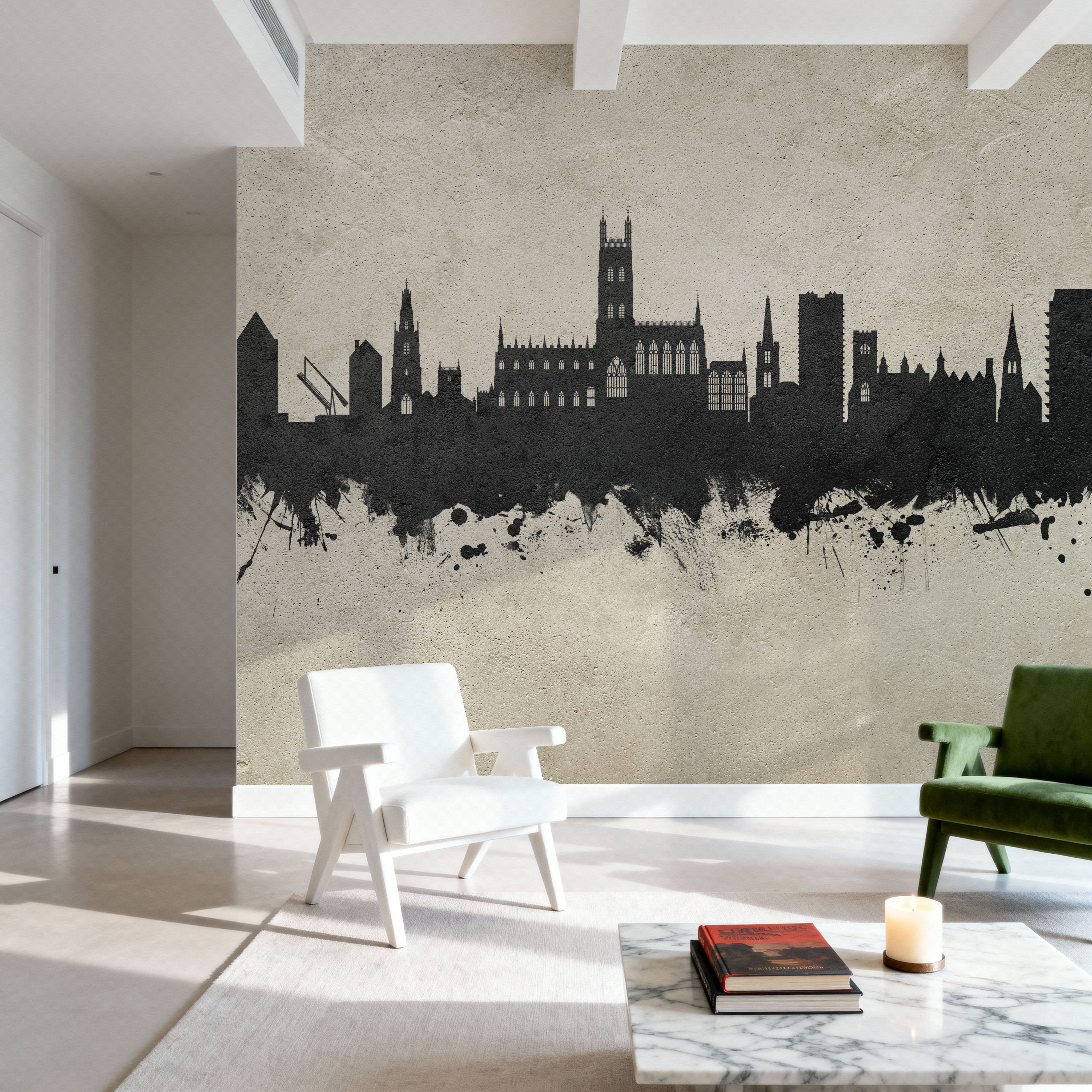 Gloucester England Skyline Concrete