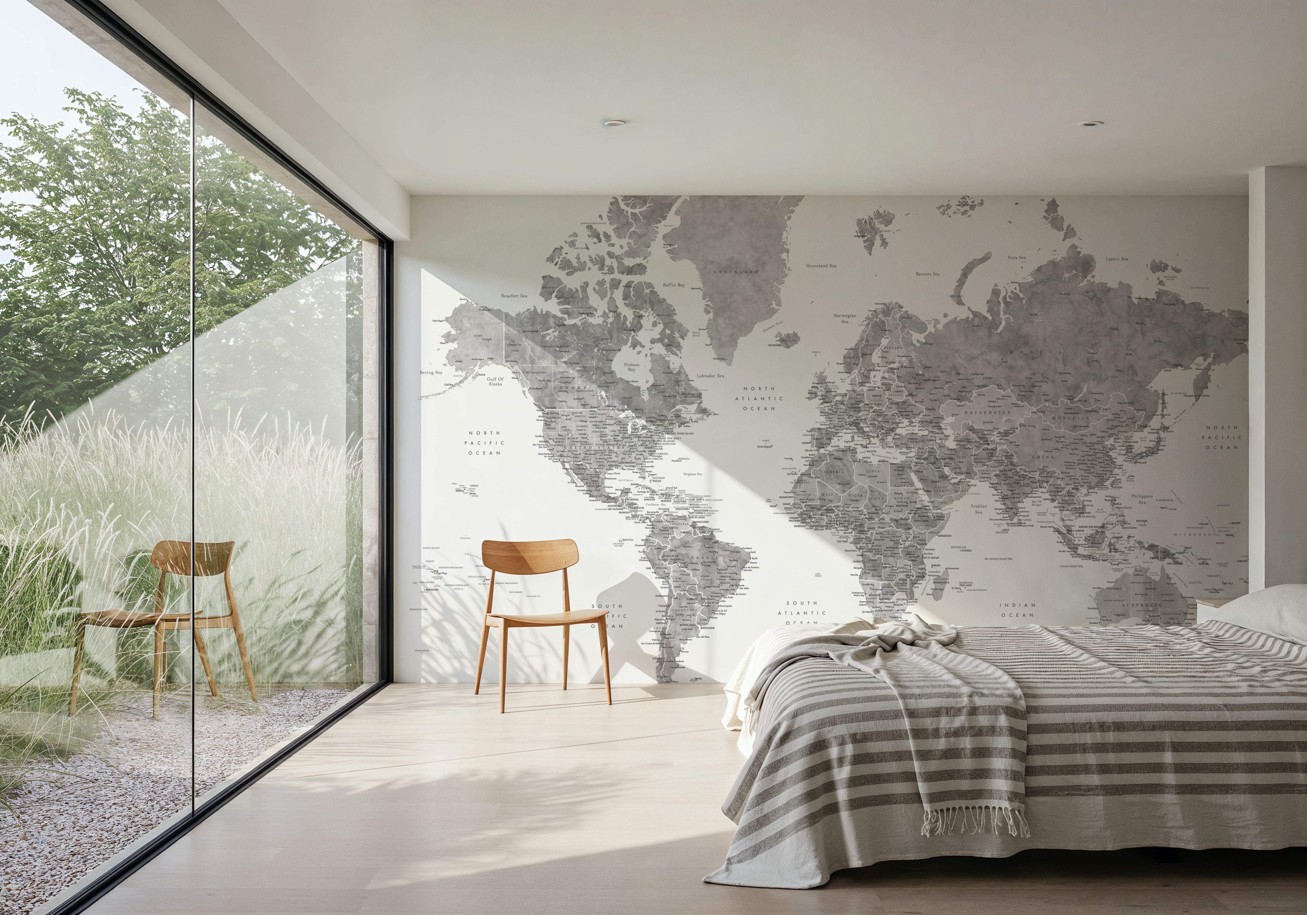 World Map Cities - Jimmy, Wallpaper