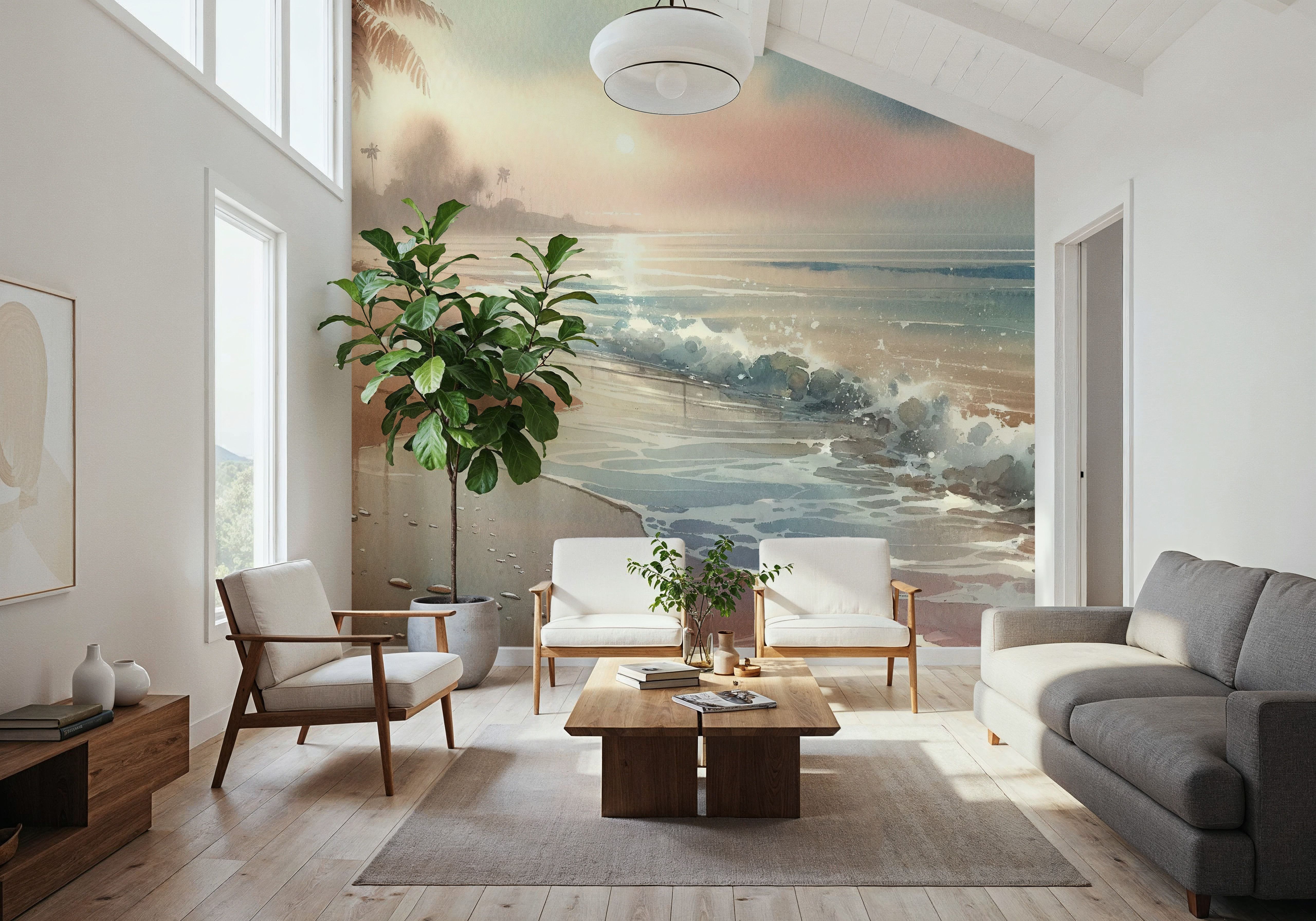 Calm Tropical Beach Sunrise
