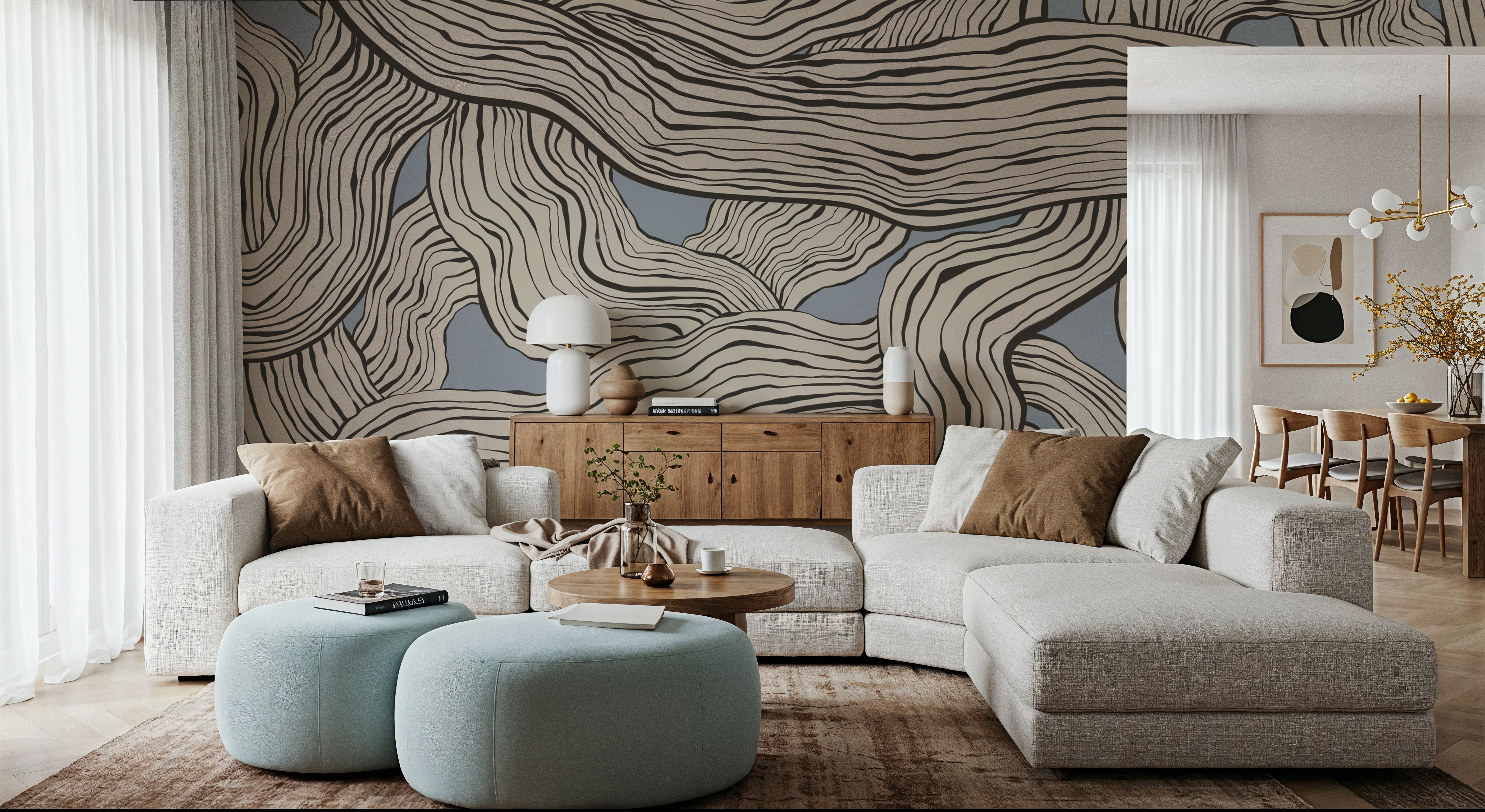 Weaves & Waves, Dusty Blue