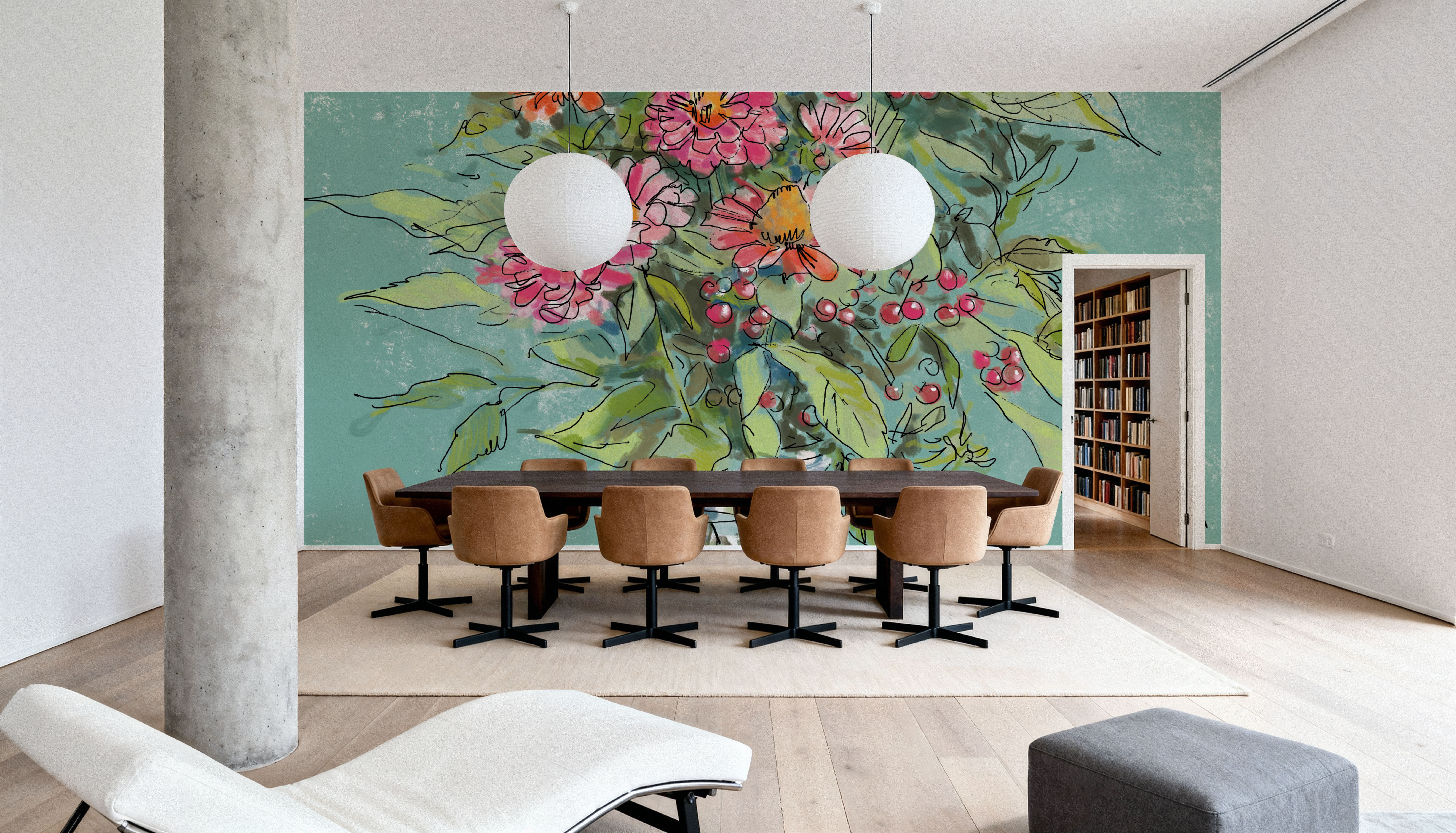 Zinnias in Glass Jar