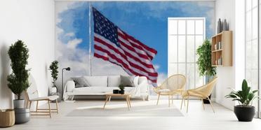 Stars and Stripes on Canvas