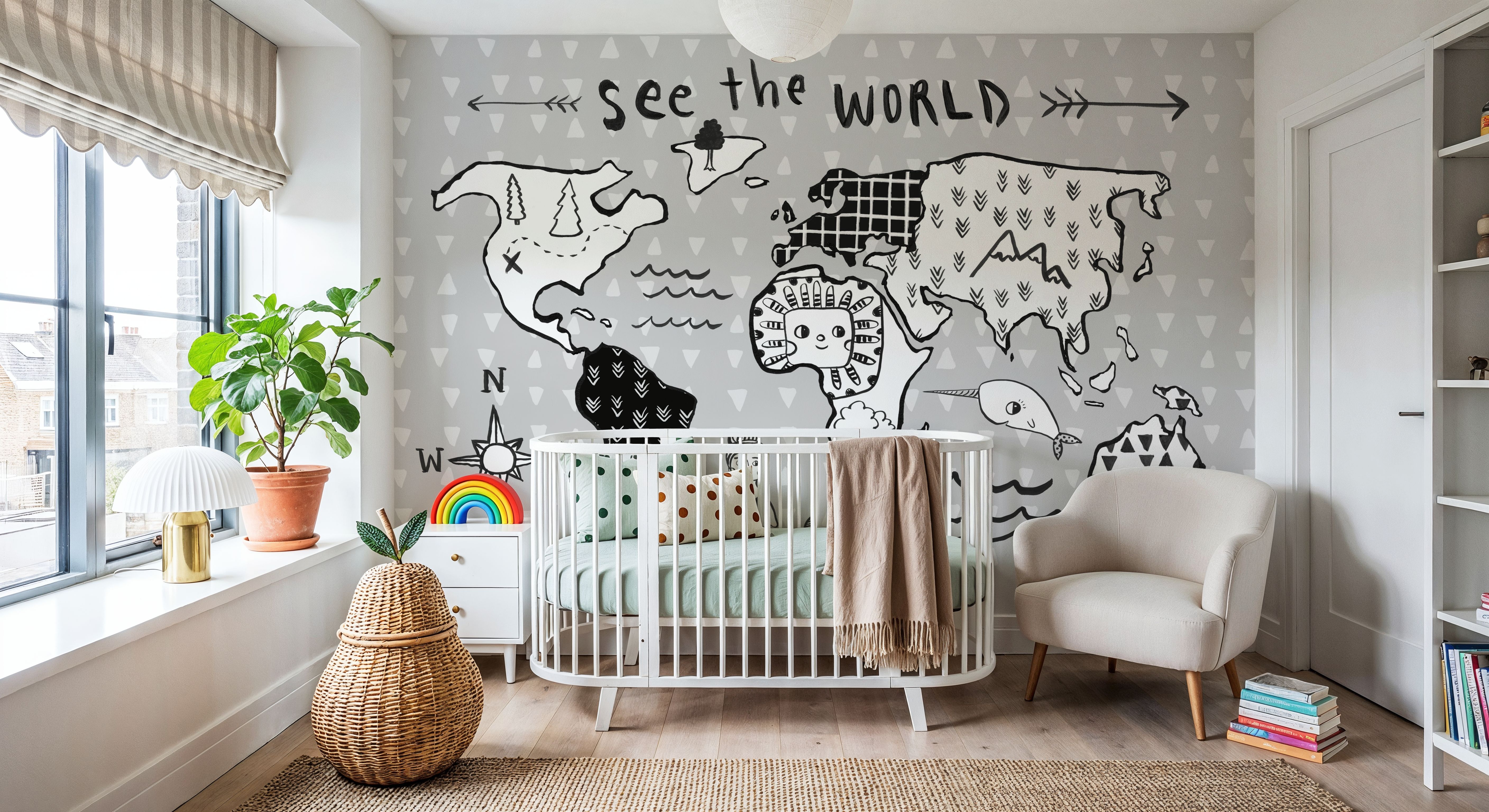 Baby Map Of The World