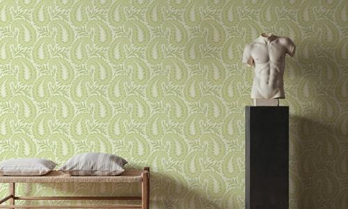 Botanical Paisley, Charteruse