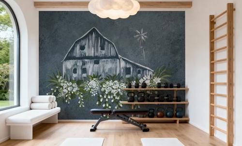 Adorned Barn Sketch Denim