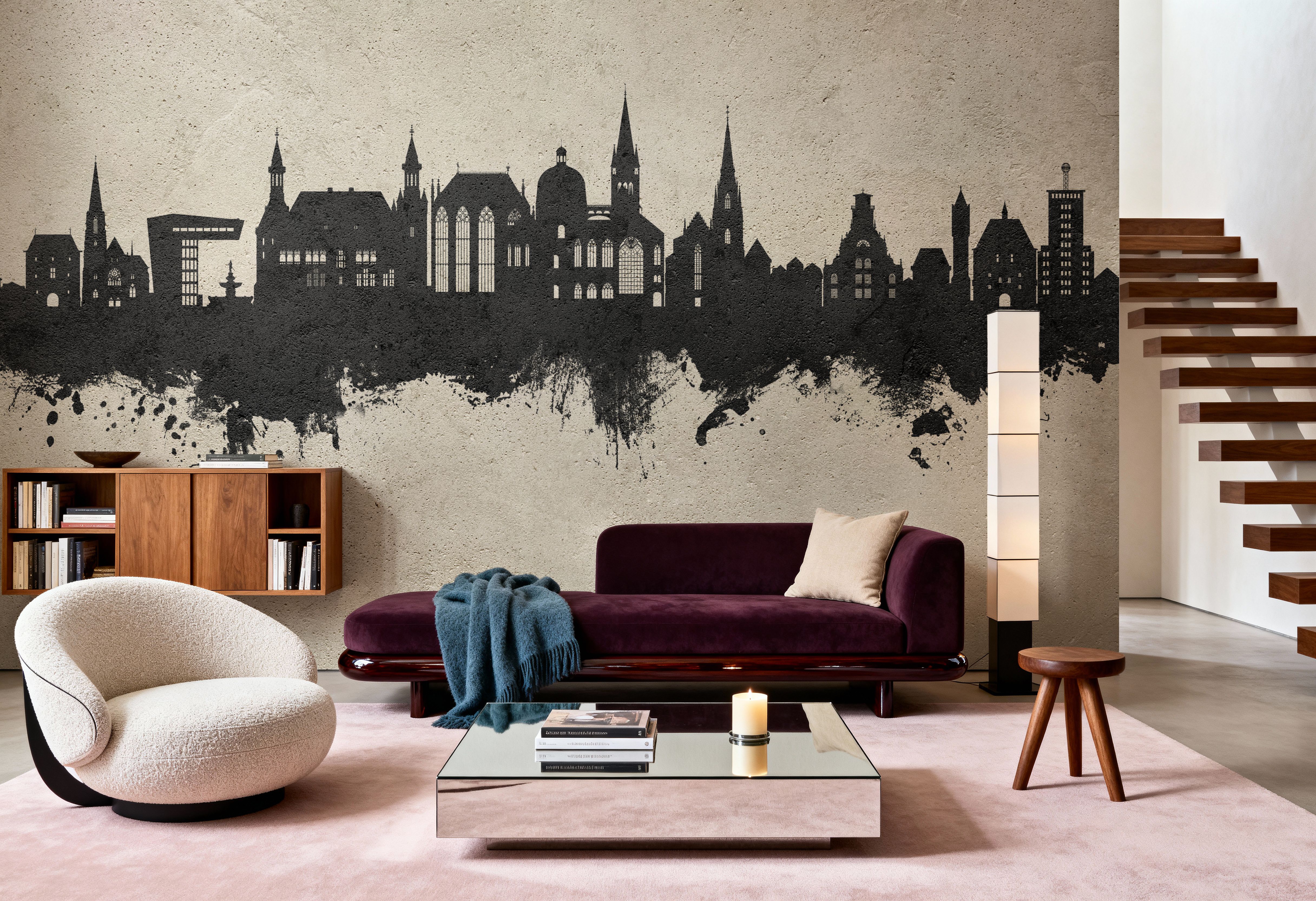 Aachen Germany Skyline Concrete