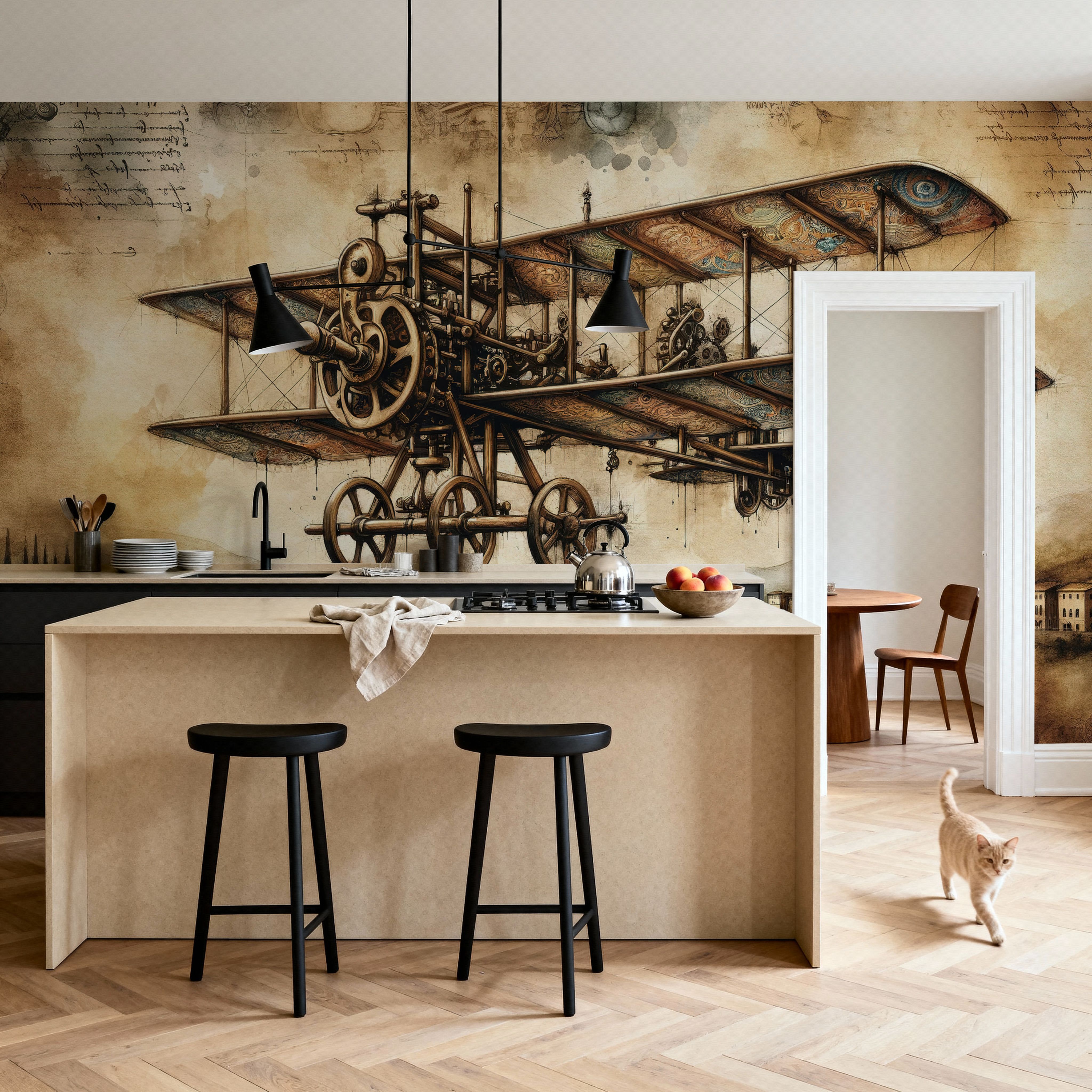 Da Vinci Style Airplane
