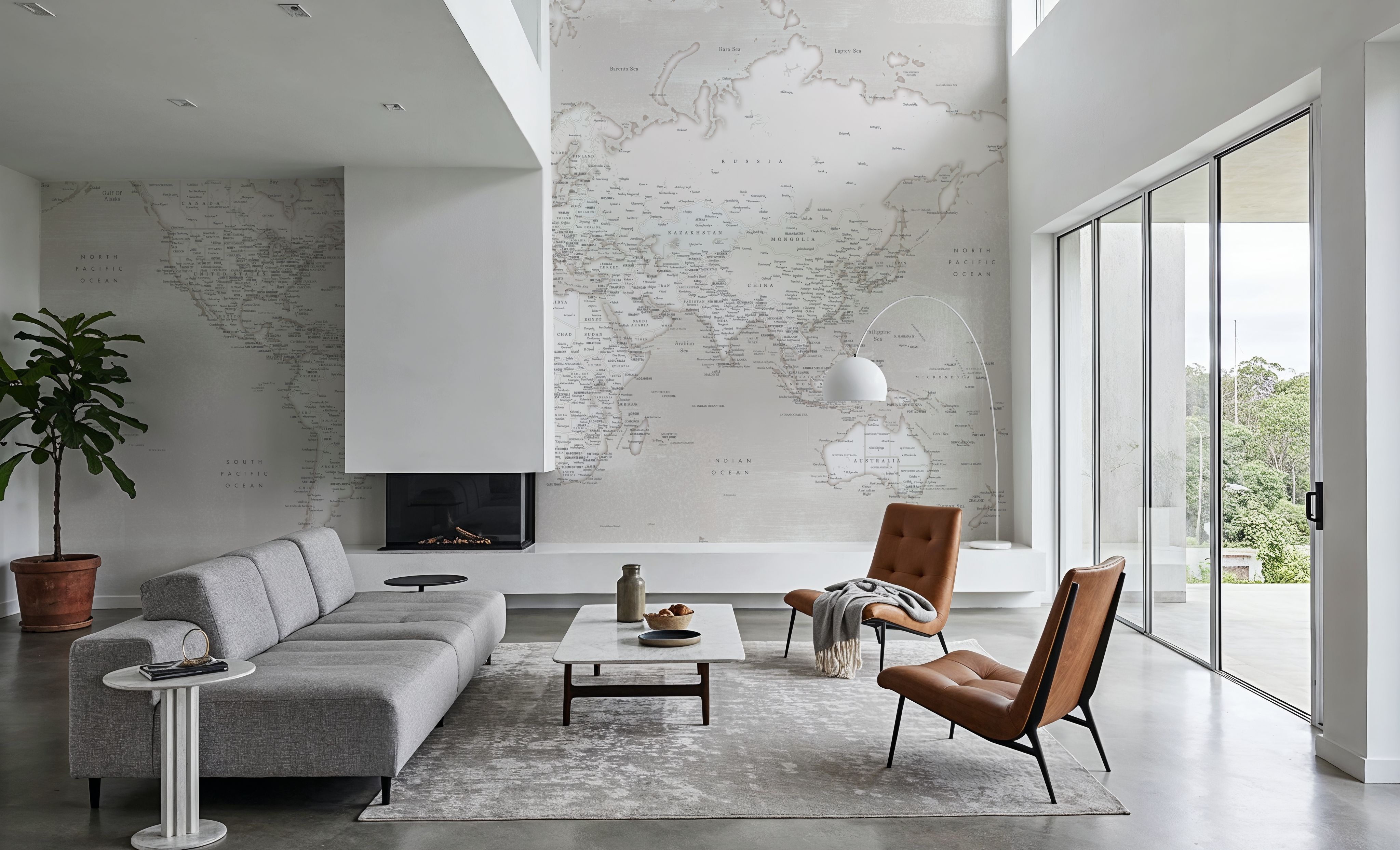 World Map Cities - Maeli Warm