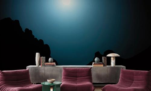 Desert Blue Moon