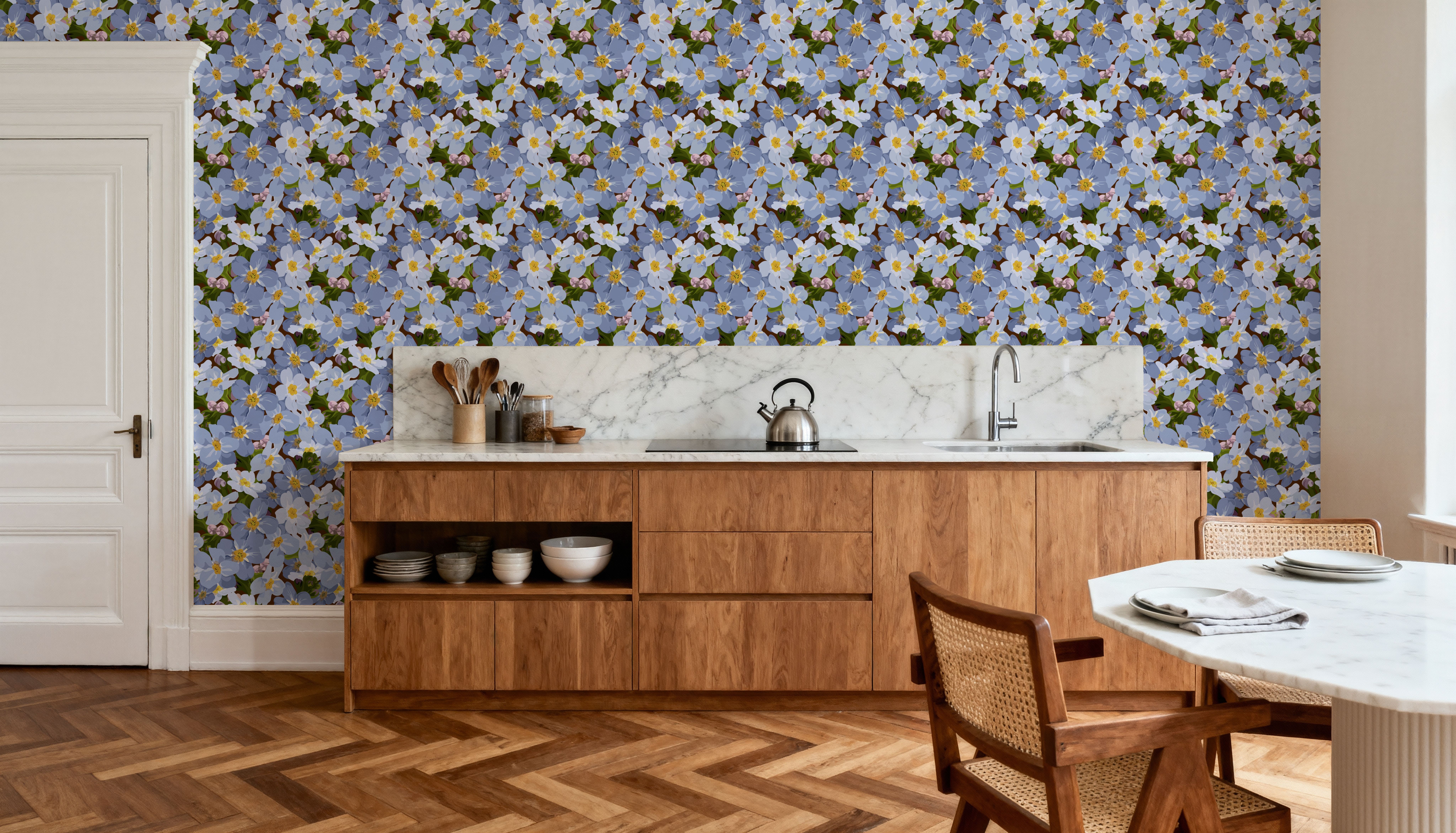 Forget Me Nots, Purple