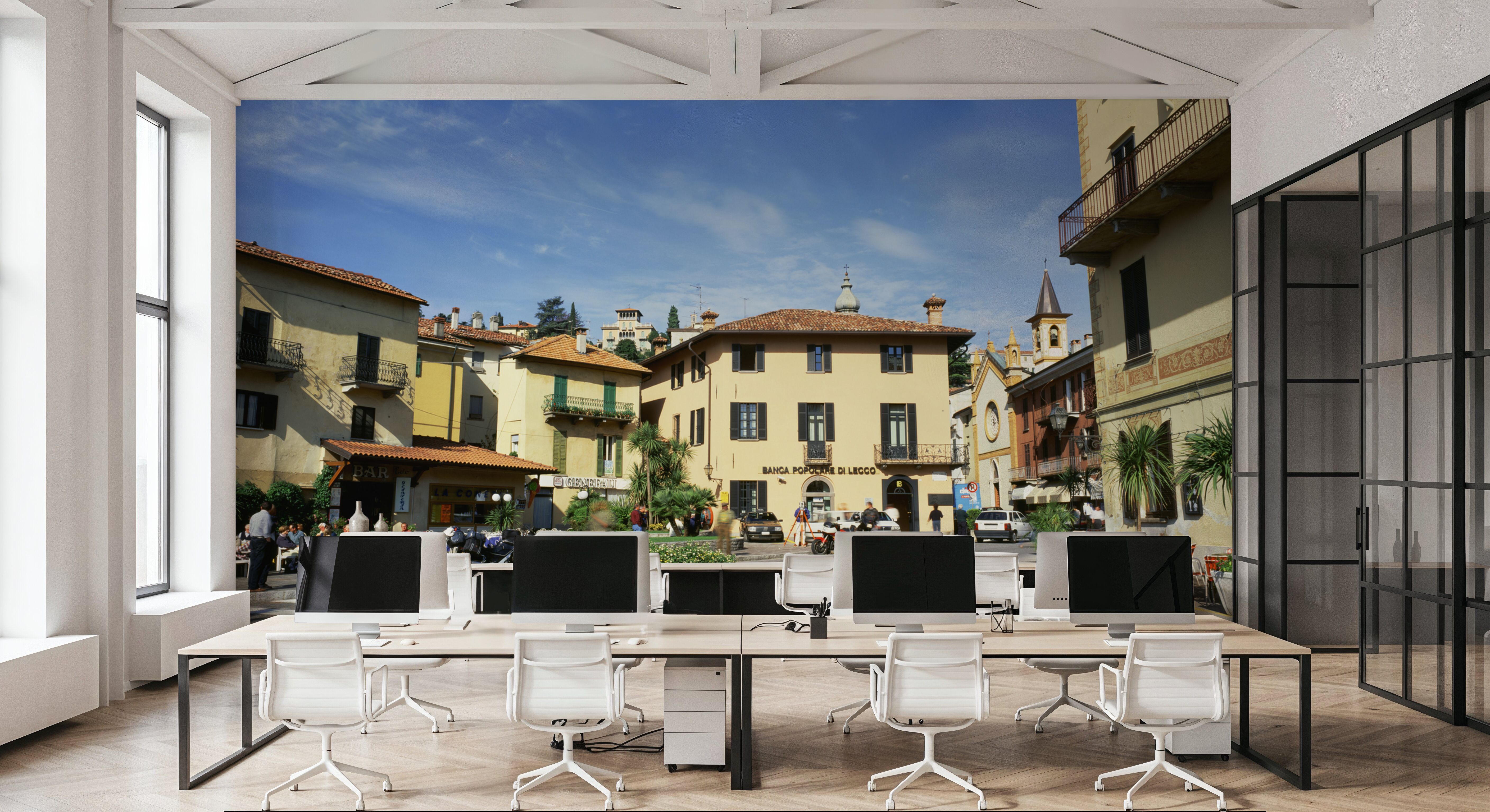Sunny Italian Piazza