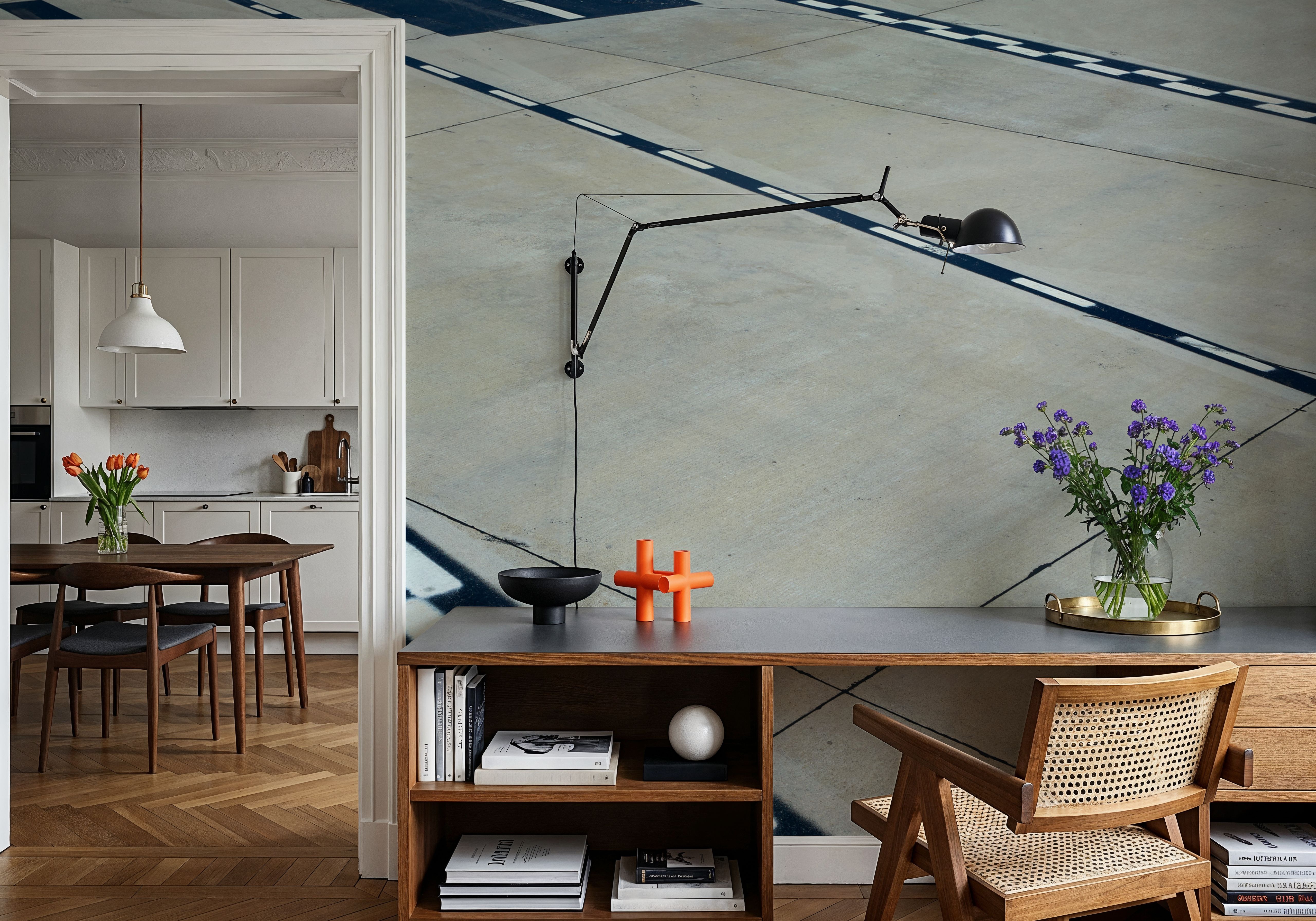 Urban Direction, Carte da parati