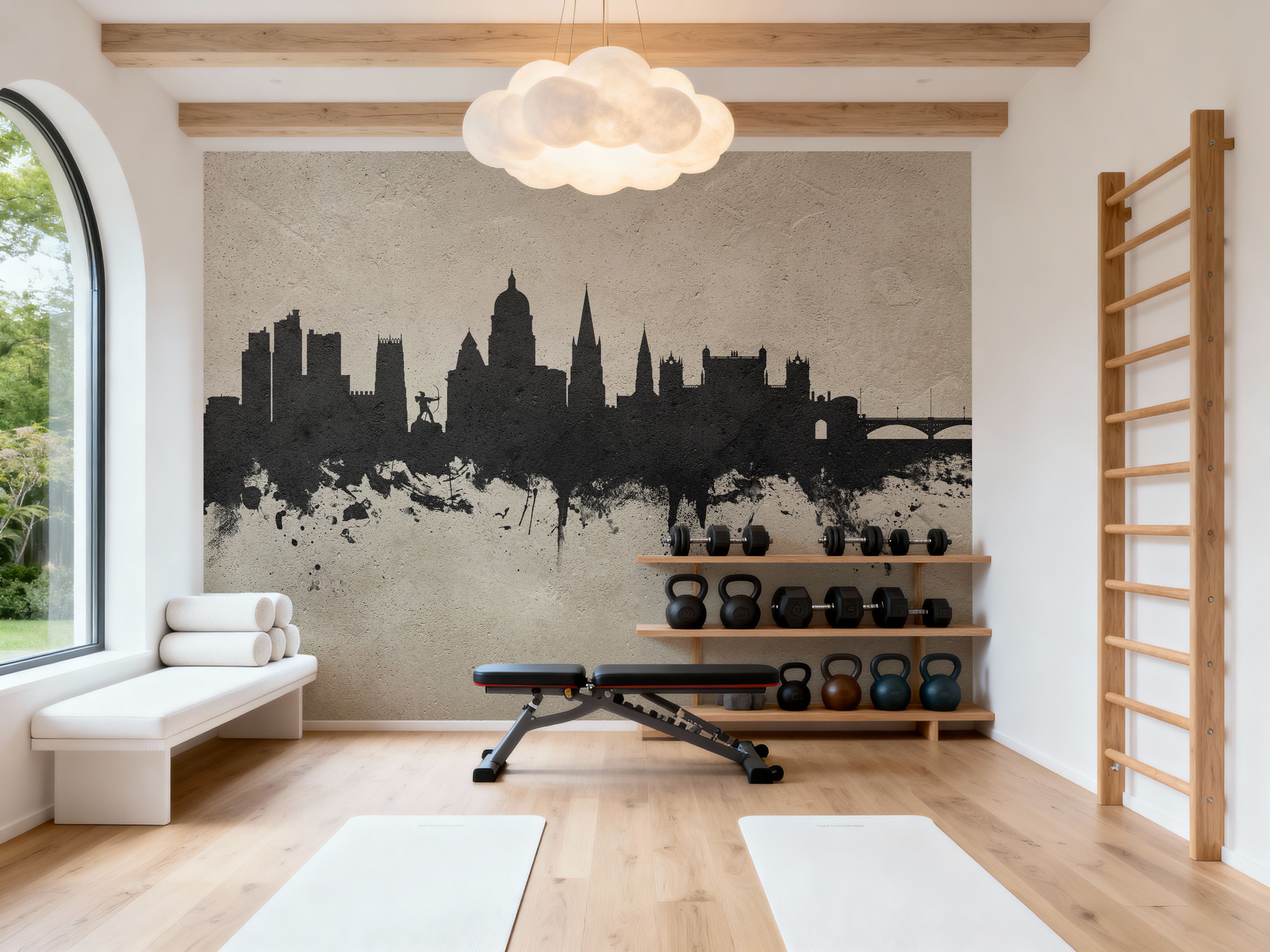 Nottingham England Skyline Concrete